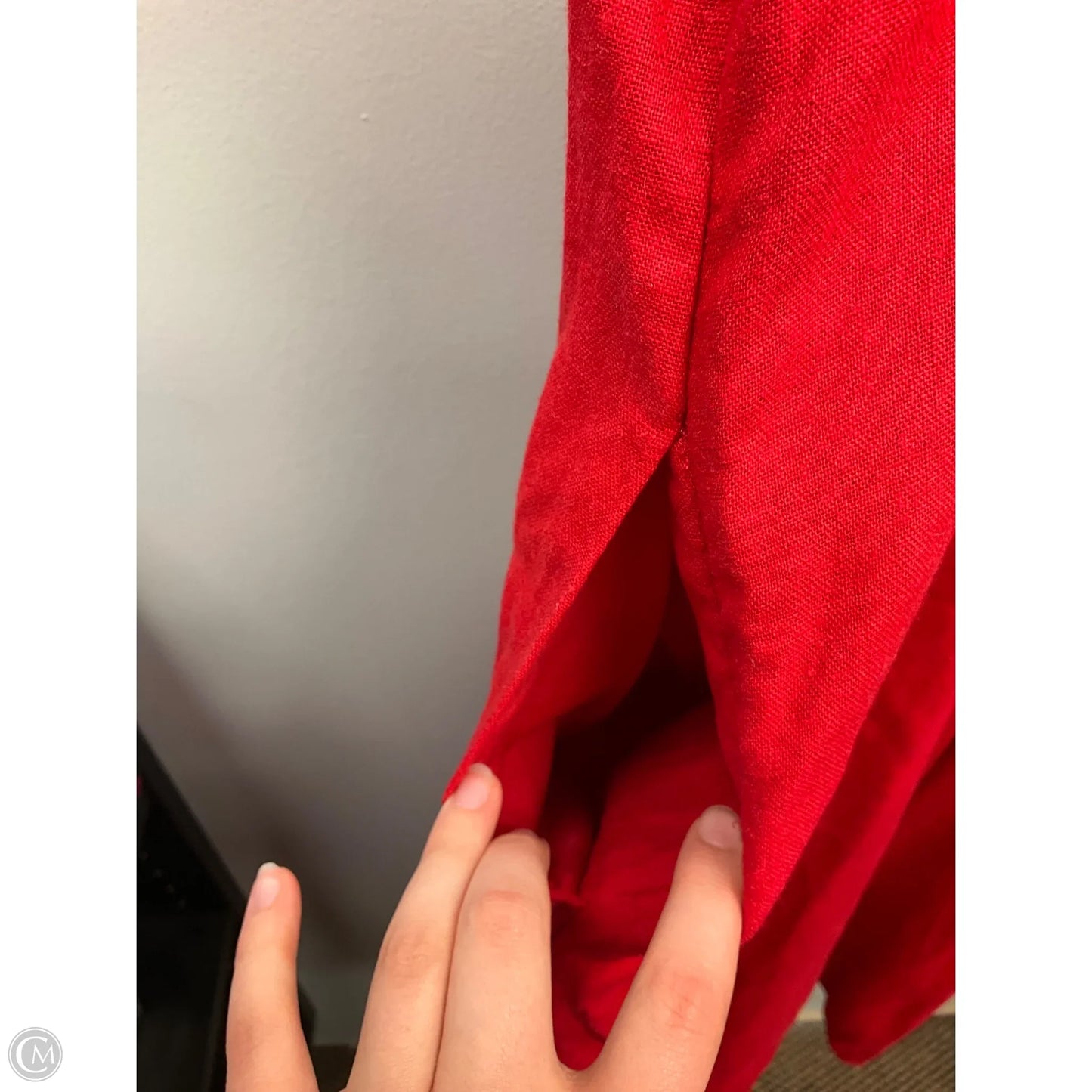 Dress Casual Midi By Tahari In Red, Size: 8