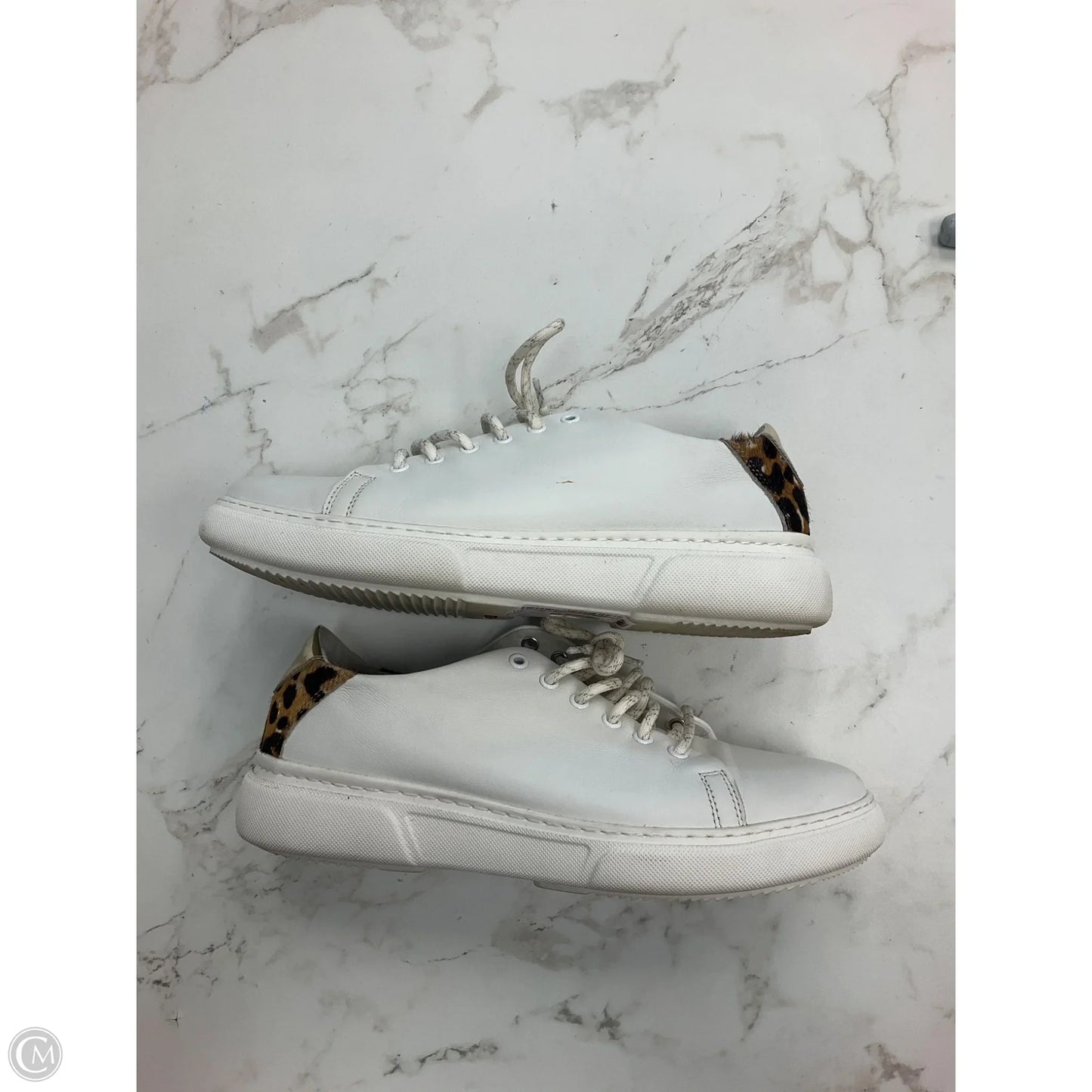 Shoes Sneakers By Johnston & Murphy In White, Size: 9.5