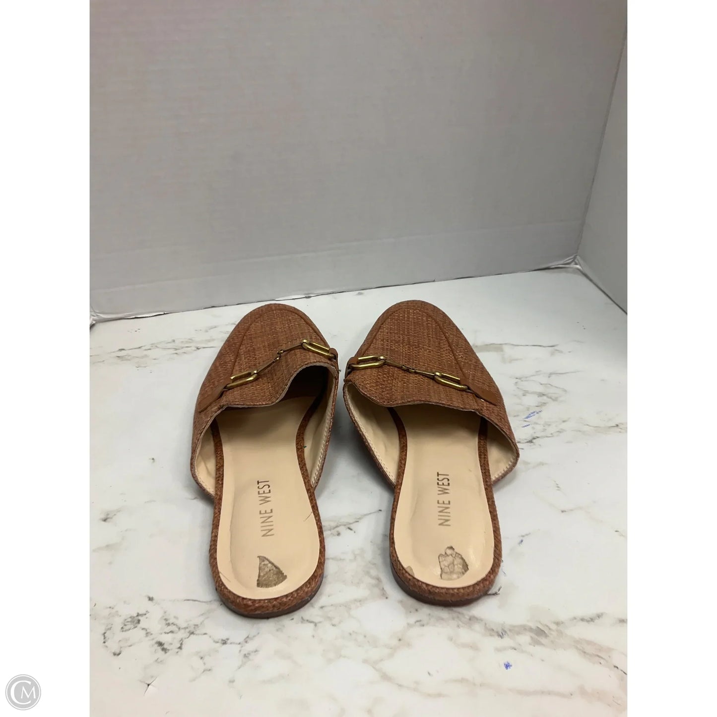 Shoes Flats By Nine West In Tan, Size: 9