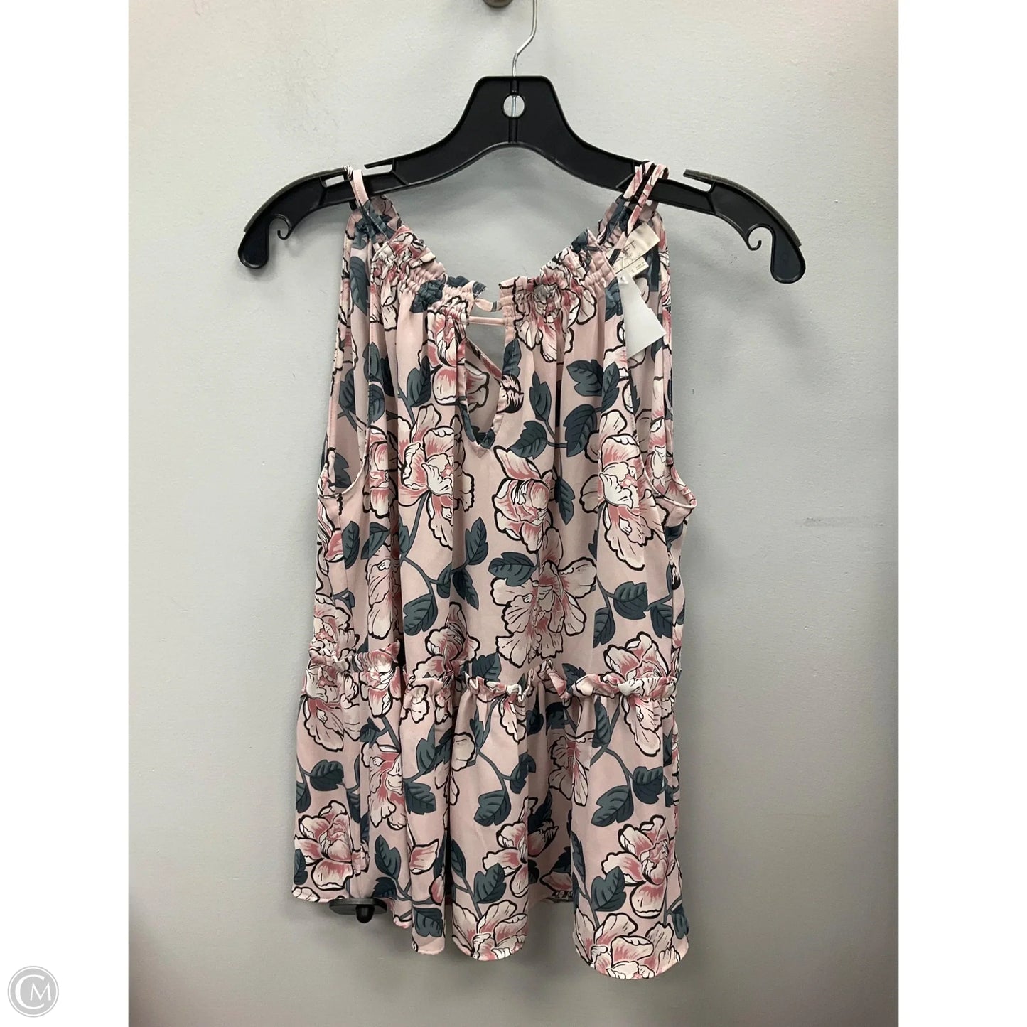 Top Sleeveless By Loft In Pink, Size: S