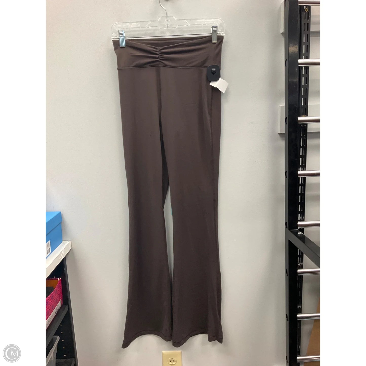 Athletic Leggings By Aeropostale In Brown, Size: M