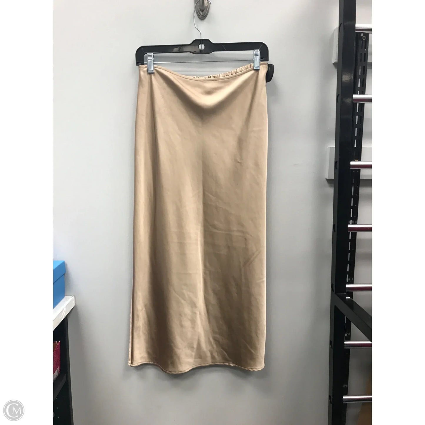 Skirt Midi By Old Navy In Gold, Size: M