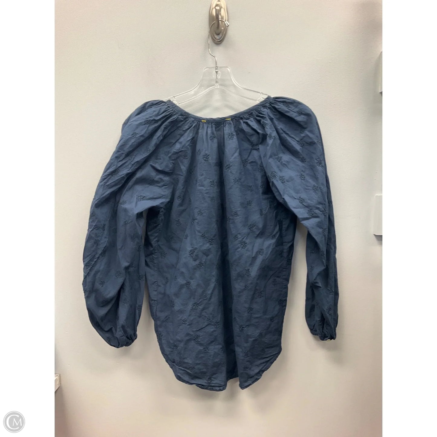 Top Long Sleeve By Kerri Rosenthal In Blue, Size: Xs