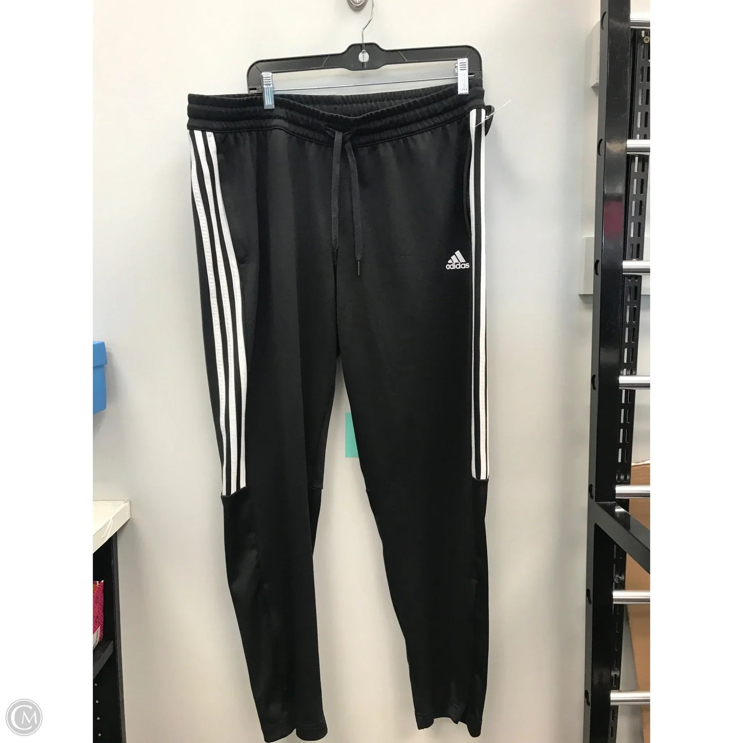 Athletic Pants By Adidas In Black, Size: Xl