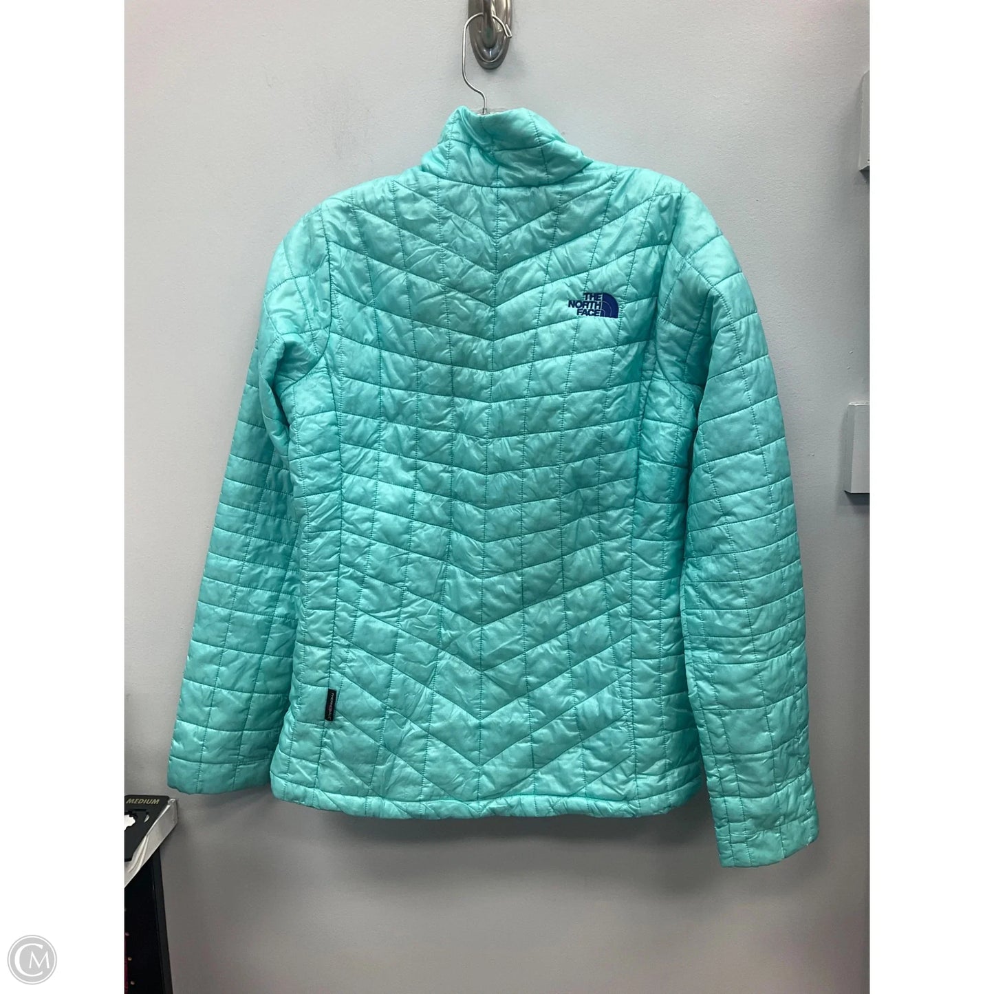 Jacket Puffer & Quilted By The North Face In Aqua, Size: S