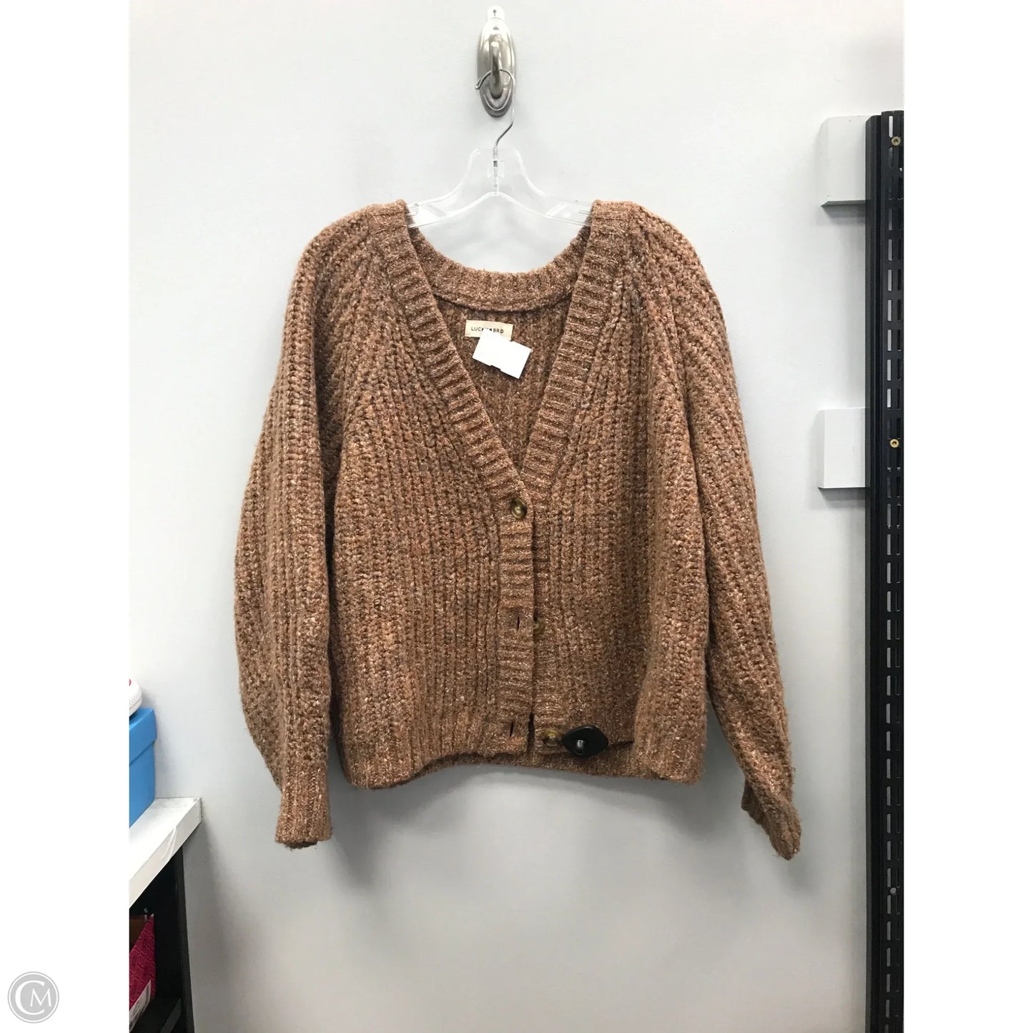 Sweater By Lucky Brand In Brown, Size: Xl