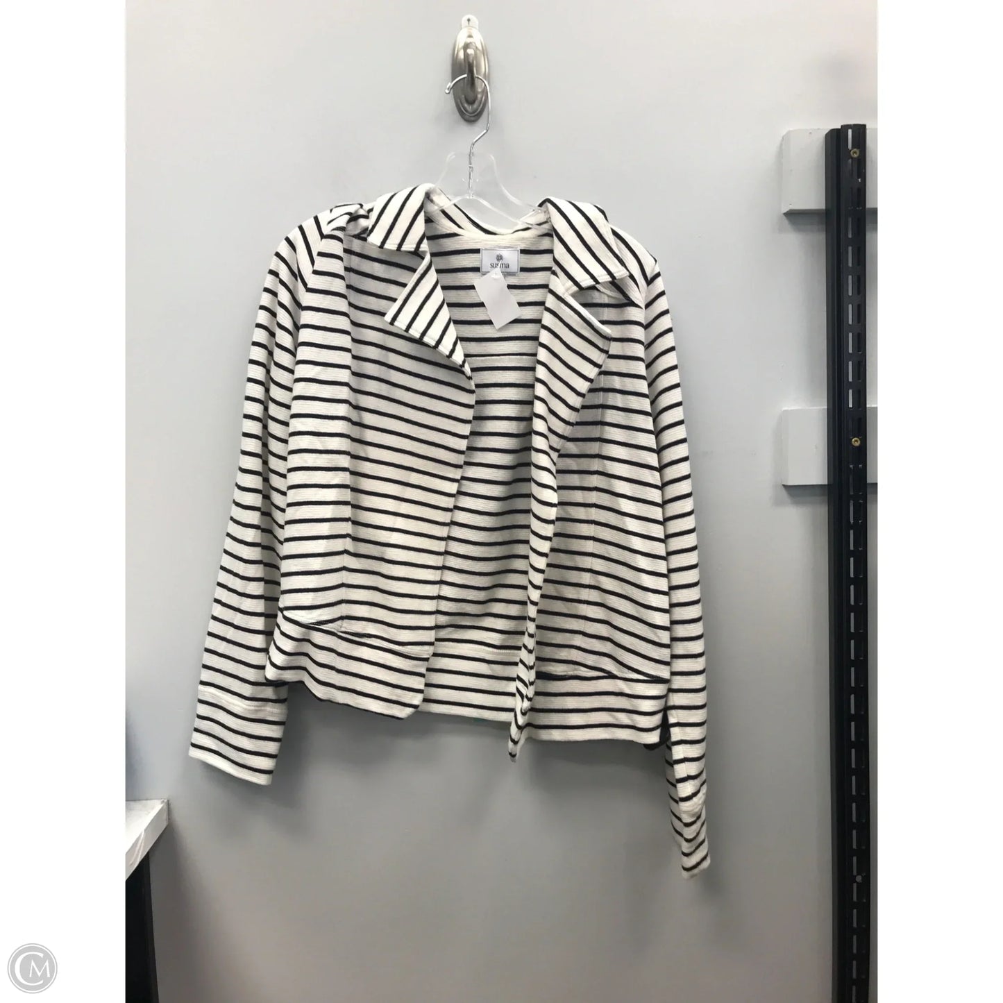 Blazer By Susina In Black & White, Size: M