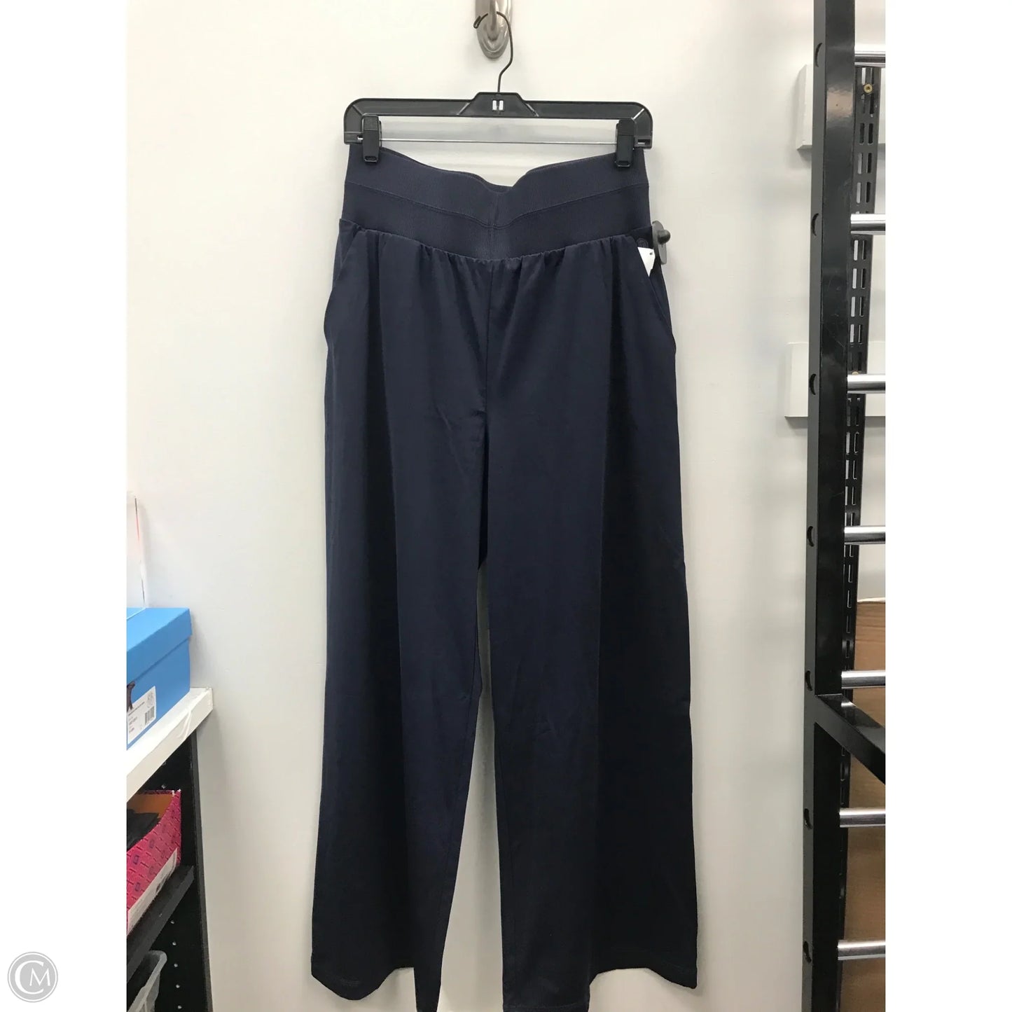 Athletic Pants By Talbots In Navy, Size: M