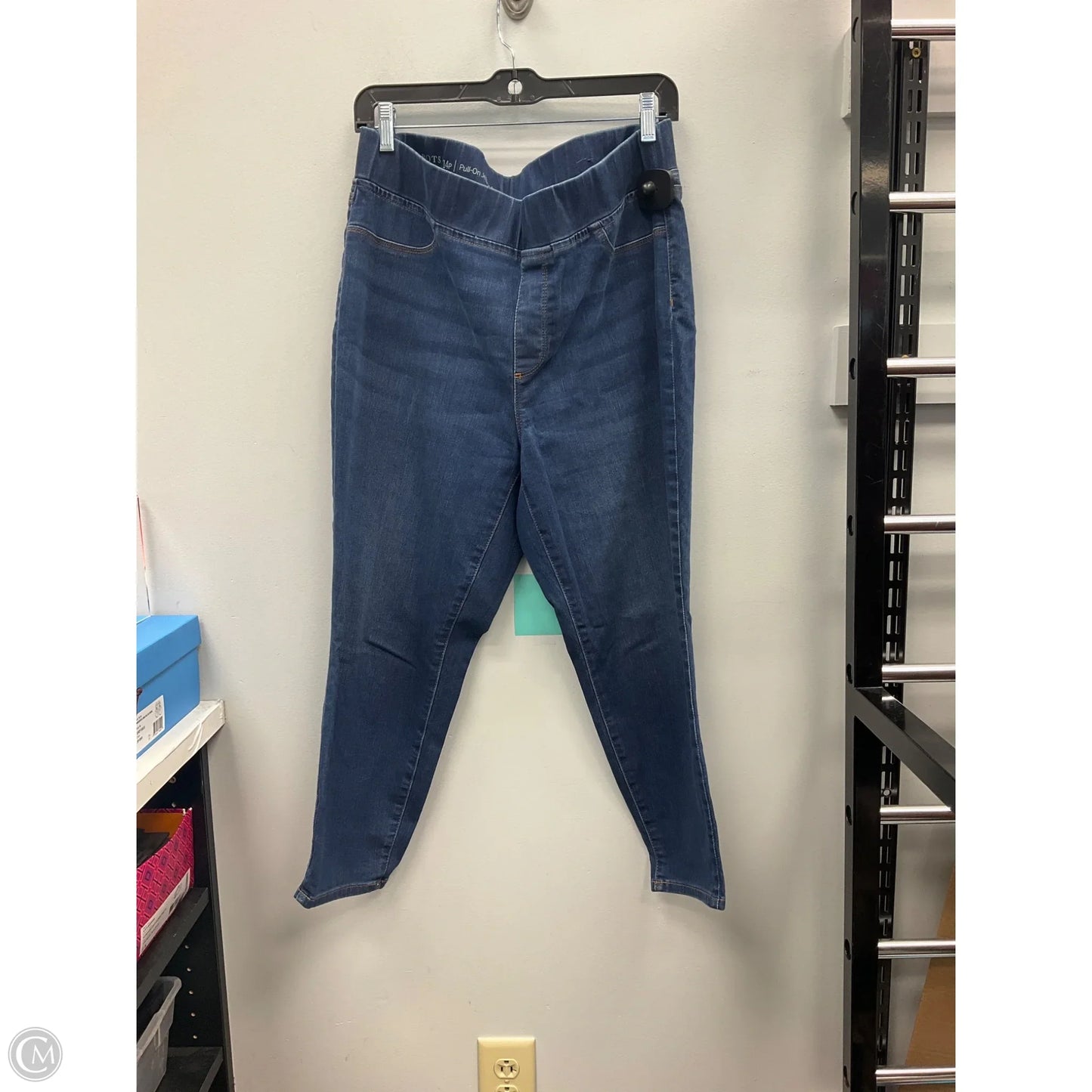 Jeans Straight By Talbots In Blue, Size: 14p