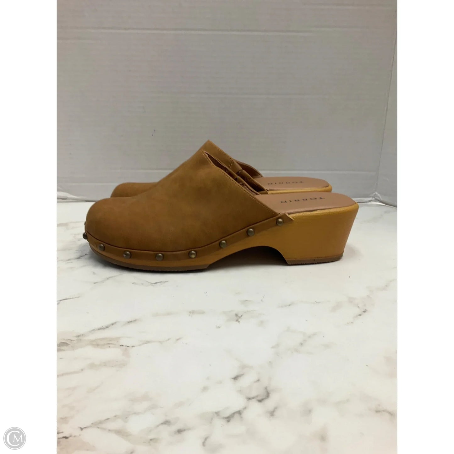Shoes Heels Block By Torrid In Brown, Size: 8
