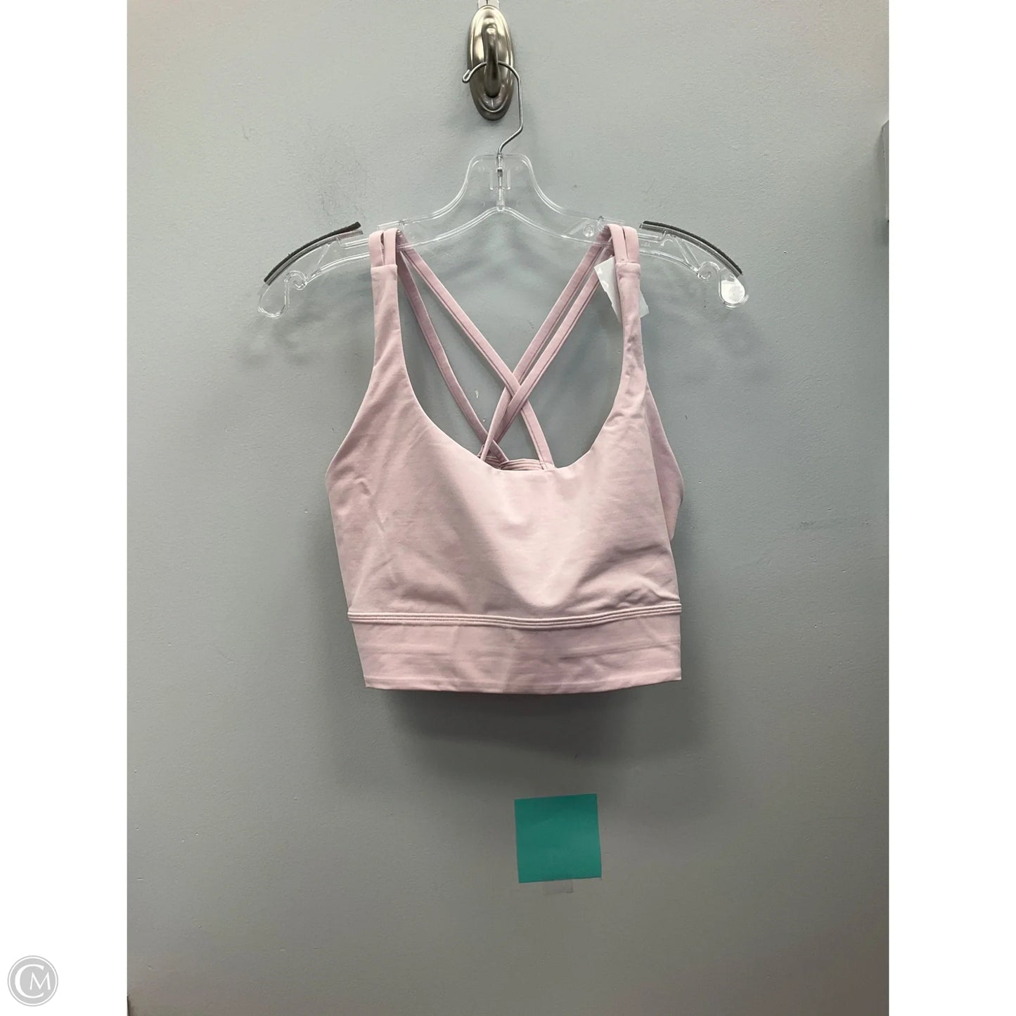 Athletic Bra By Lululemon In Pink, Size: 14