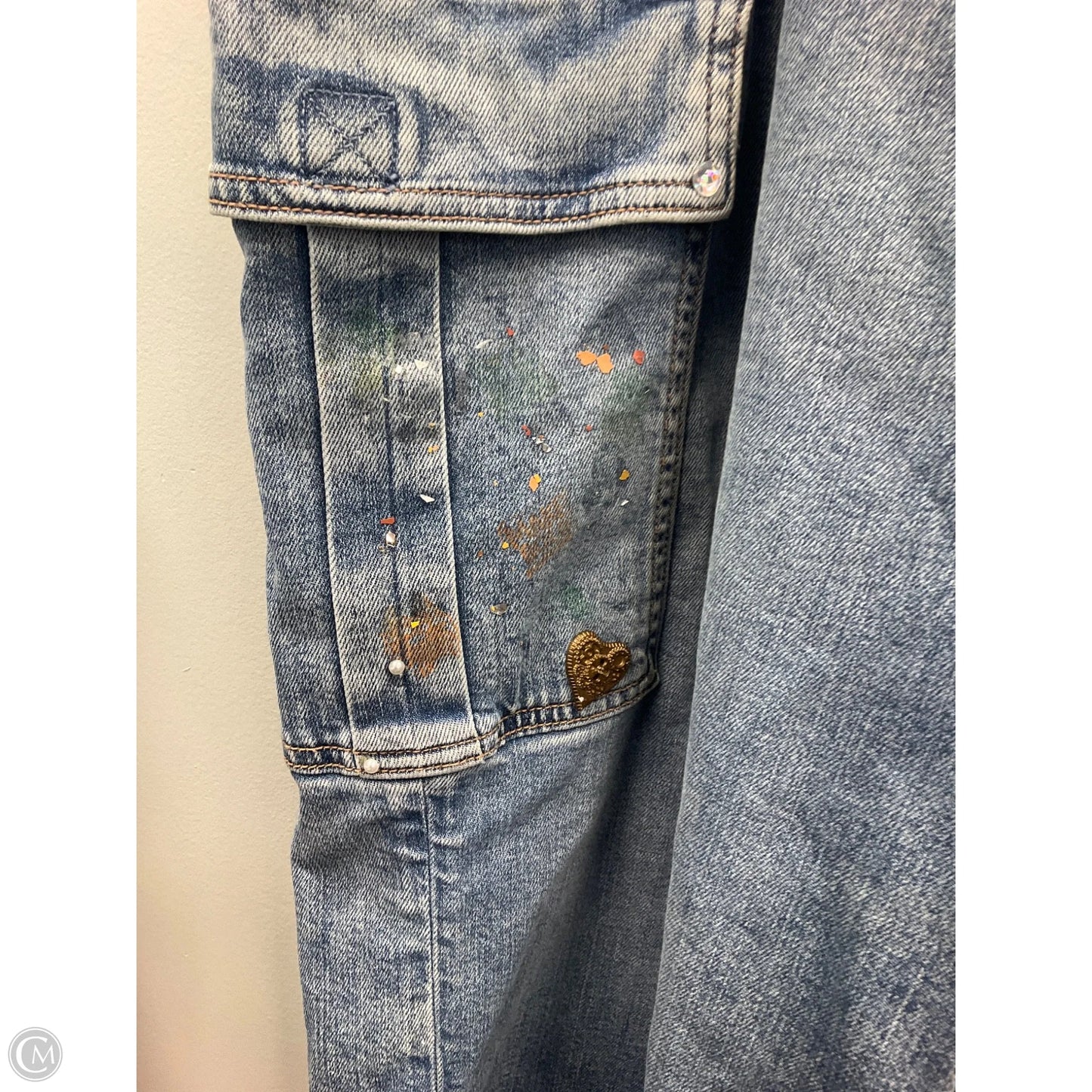 Jeans Wide Leg By American Eagle In Blue, Size: 20
