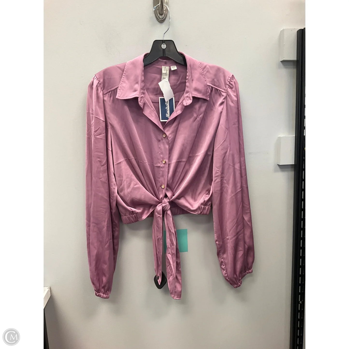 Top Long Sleeve By Joie In Pink, Size: M