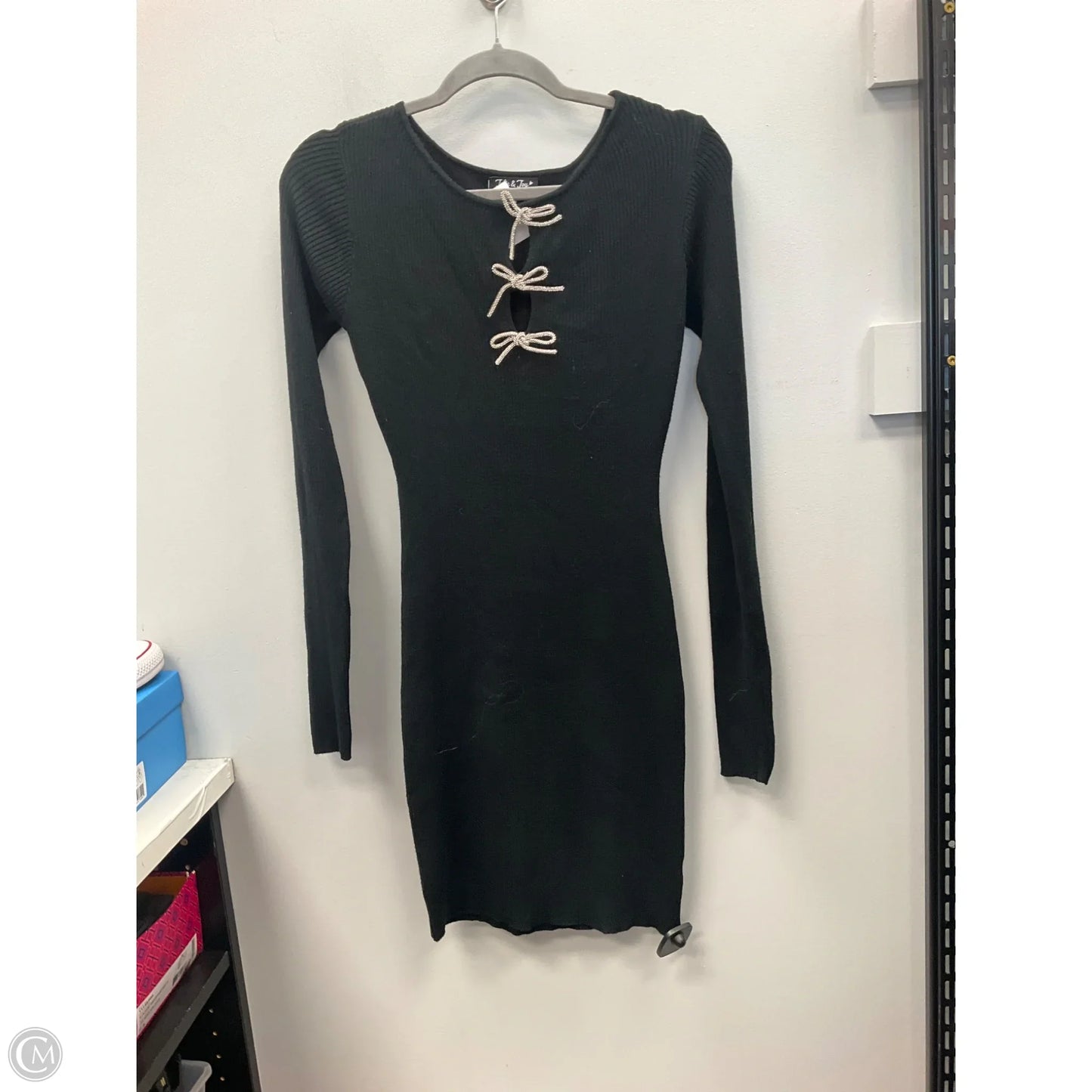 Dress Sweater By Jolie & Joy In Black, Size: M