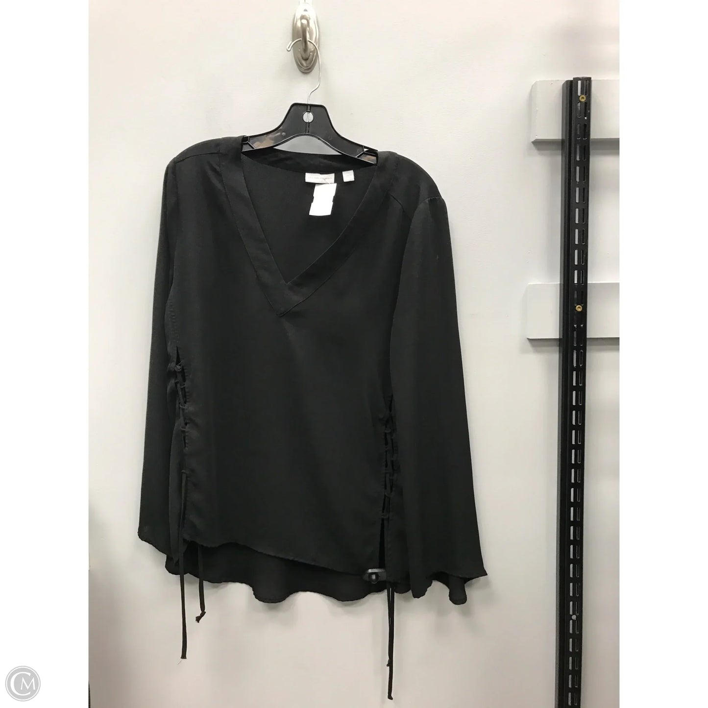 Top Long Sleeve By New York And Co In Black, Size: M