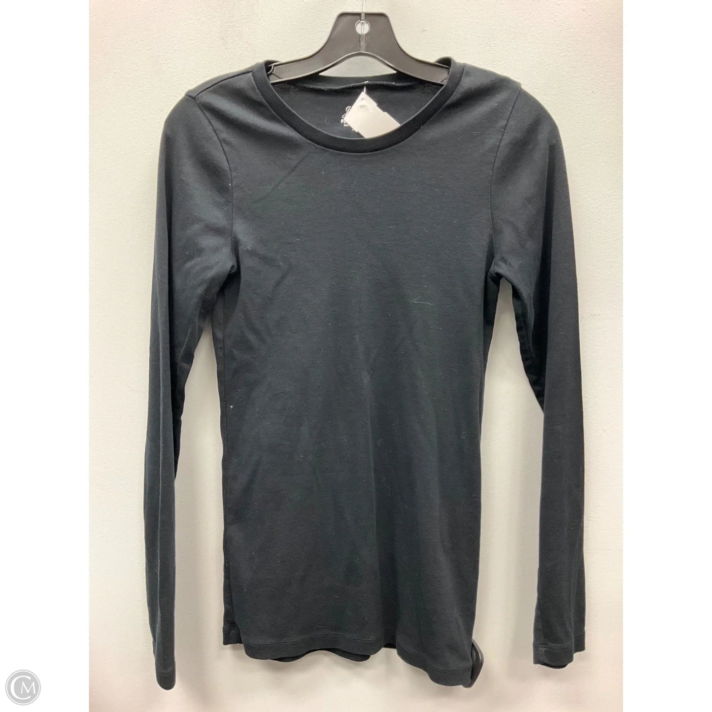 Top Long Sleeve Basic By J. Crew In Black, Size: M