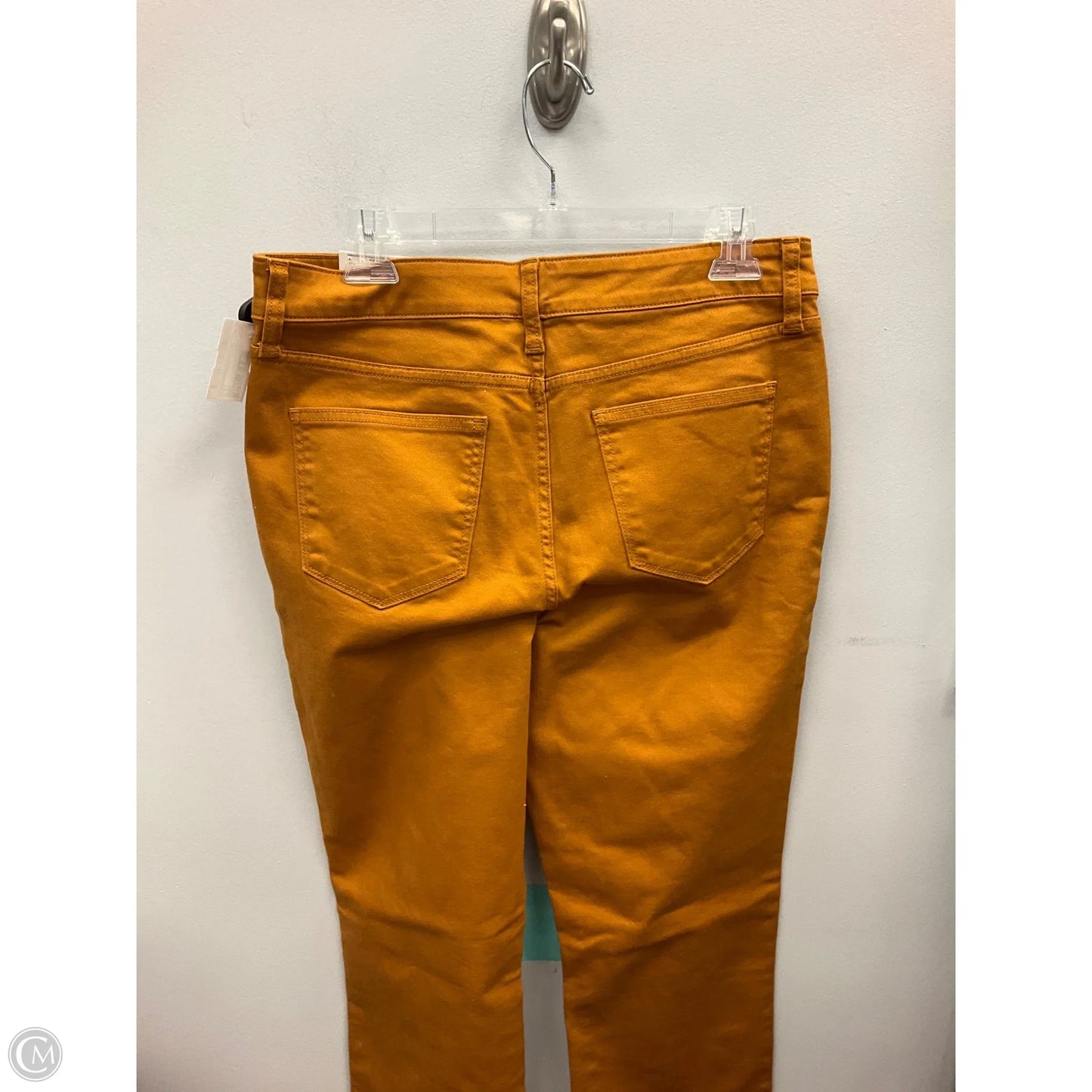 Jeans Straight By St Johns Bay In Orange, Size: 8