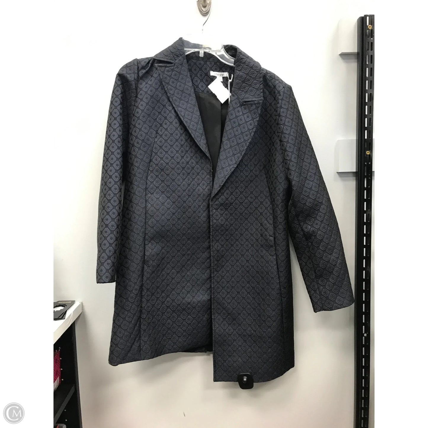 Jacket Other By Chicos In Navy, Size: 6