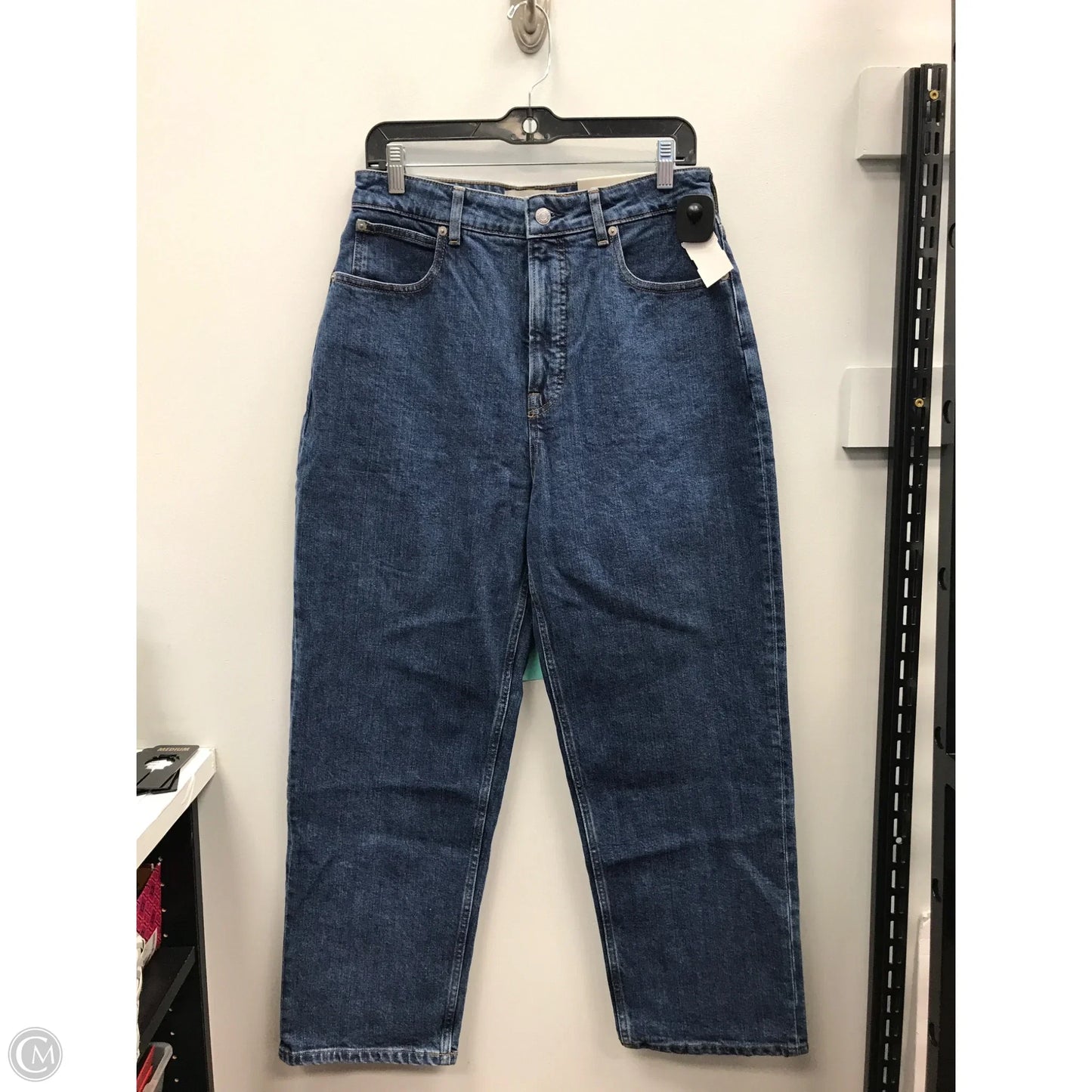 Jeans Wide Leg By Everlane In Blue, Size: 12