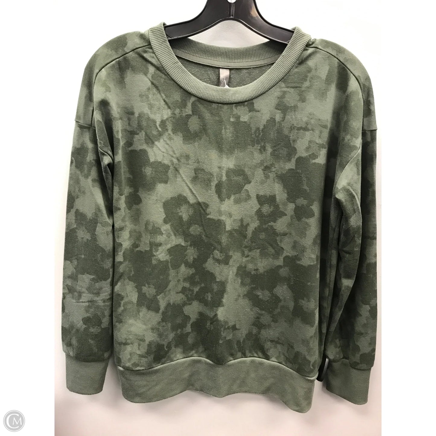 Top Long Sleeve By Mondetta In Camouflage Print, Size: S