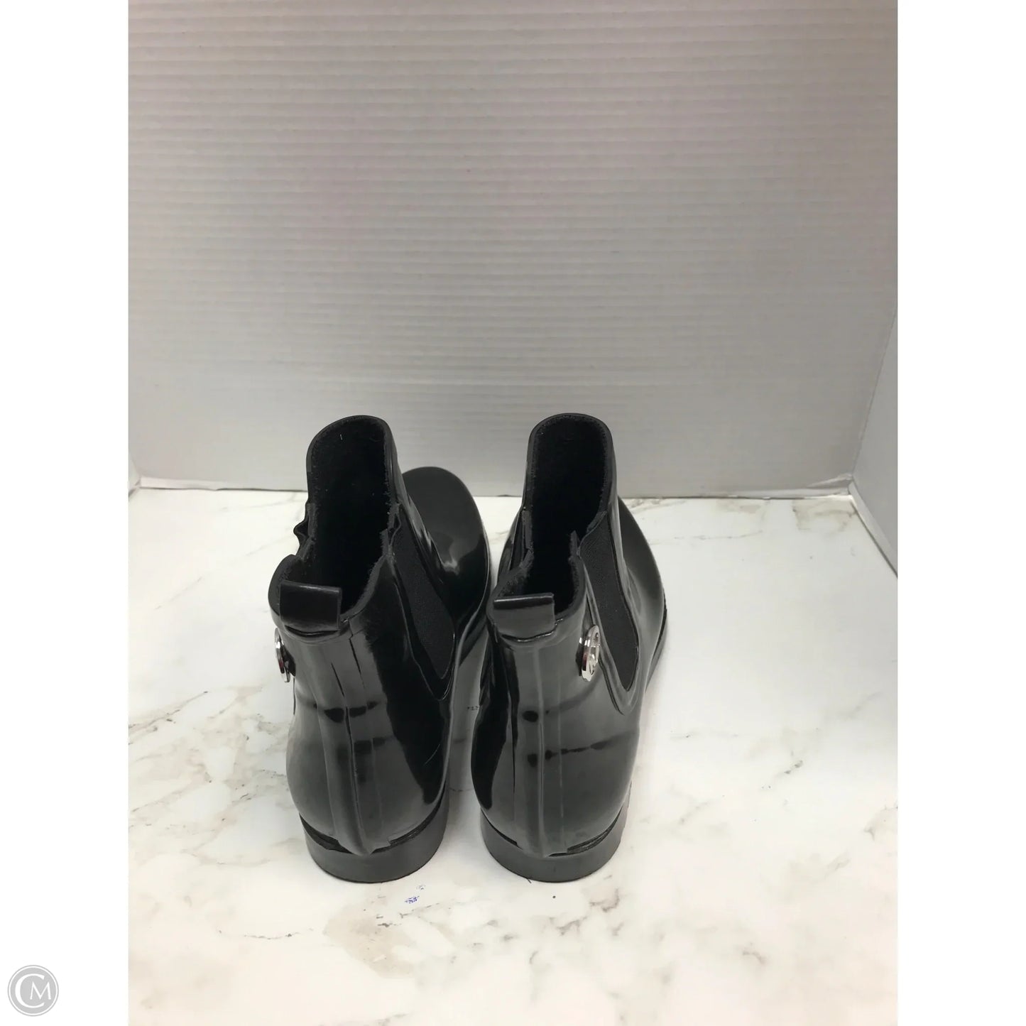 Boots Designer By Michael Kors In Black, Size: 7