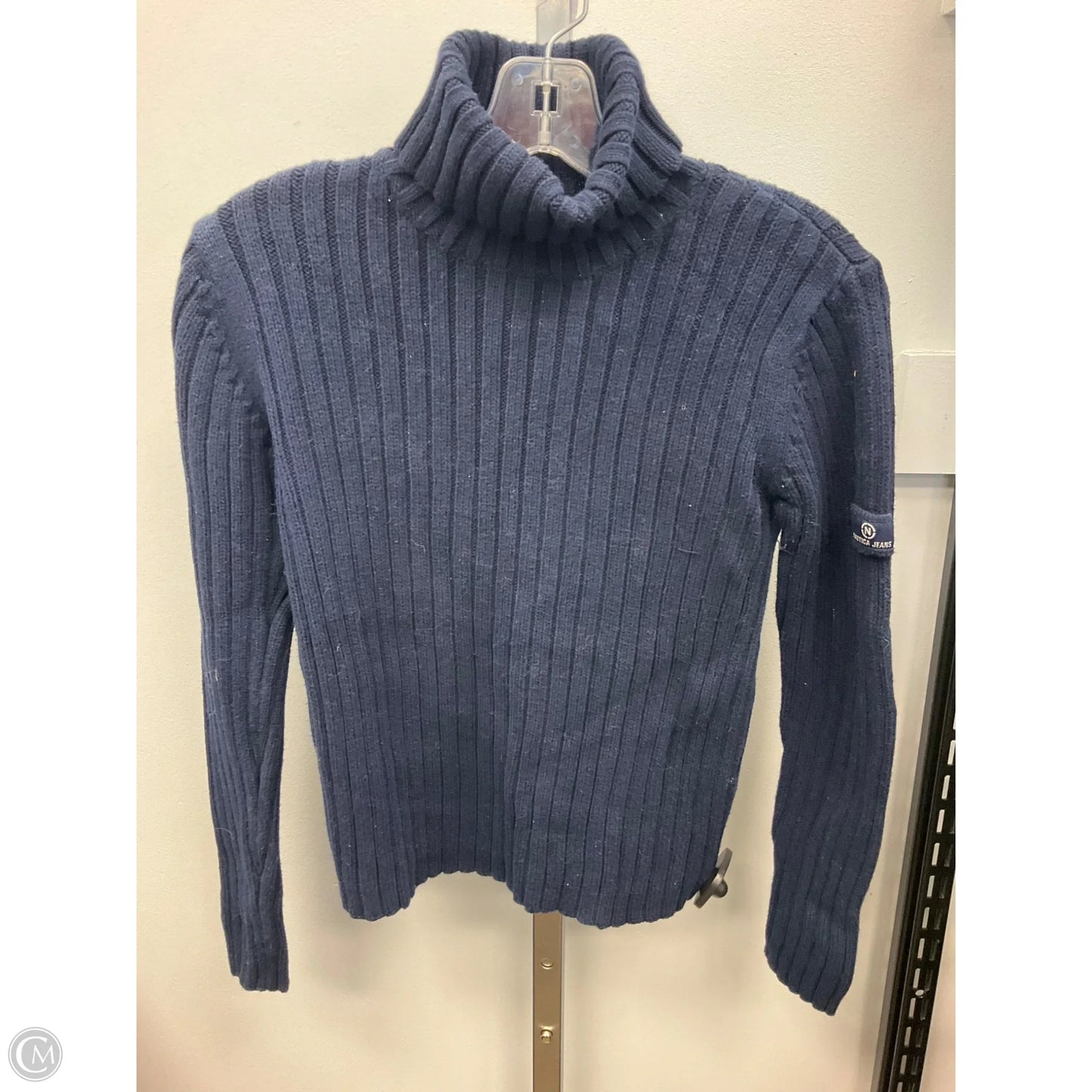 Sweater By Nautica In Navy, Size: S