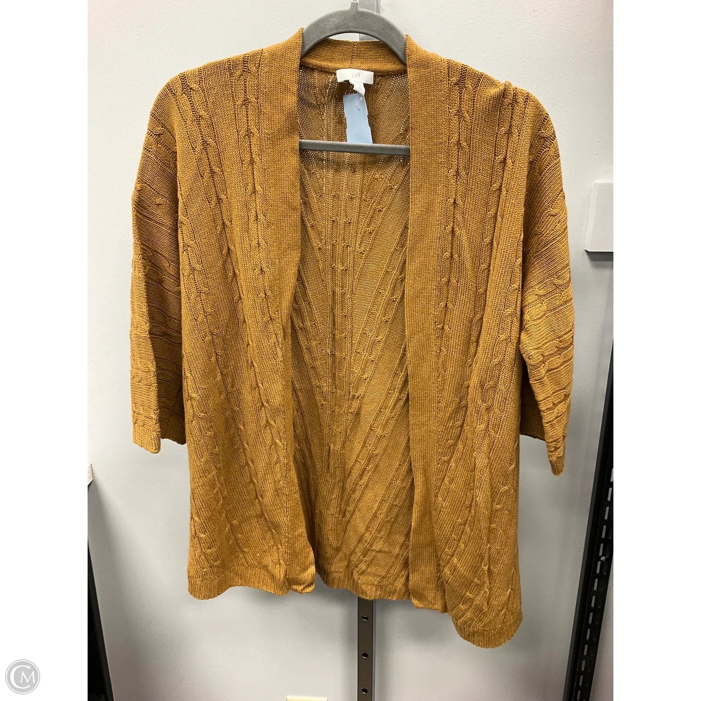 Sweater Cardigan By J. Jill In Tan, Size: Sp