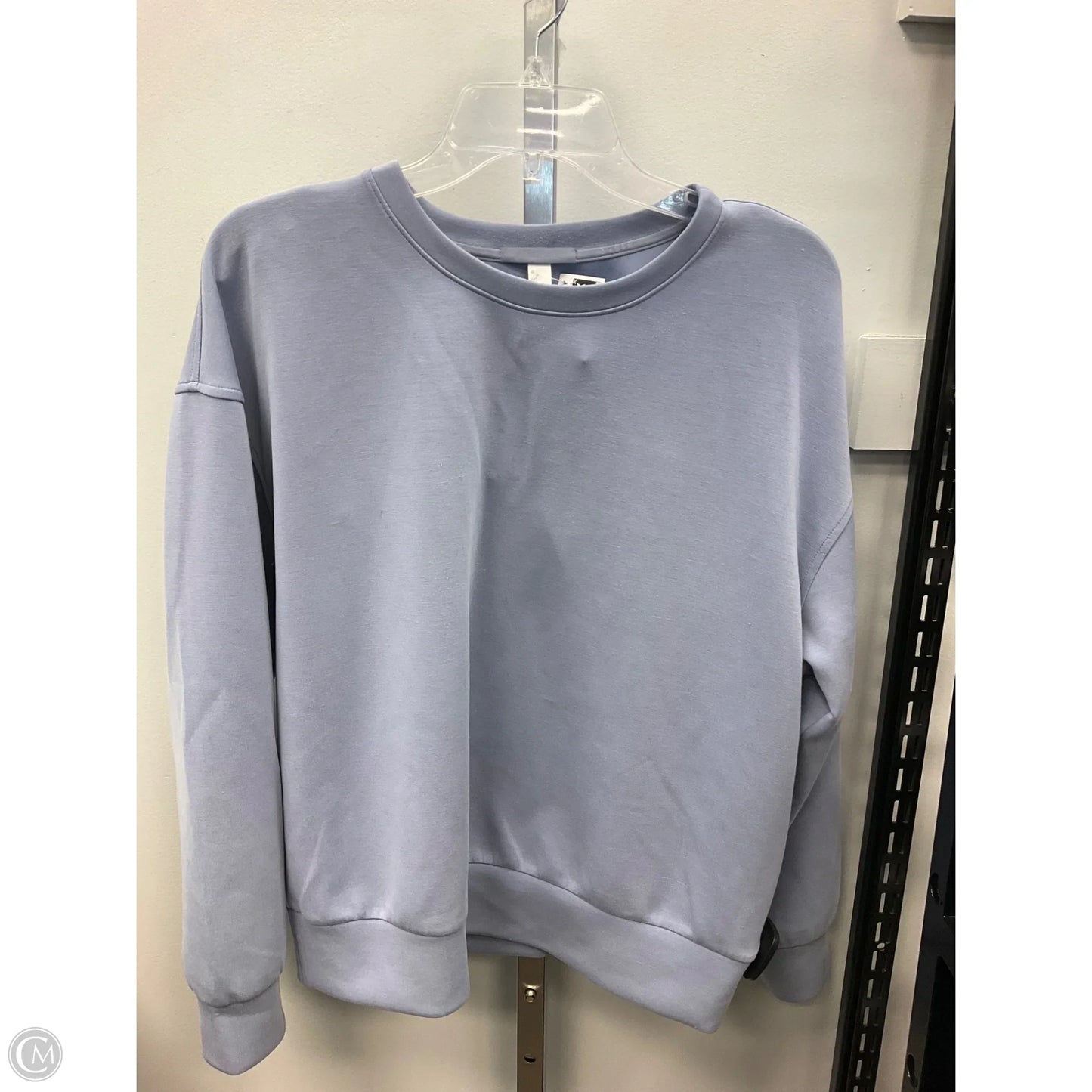 Athletic Top Long Sleeve Crewneck By Zella In Purple, Size: M