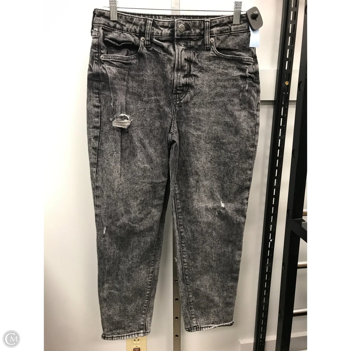 Jeans Straight By Old Navy In Black, Size: 8