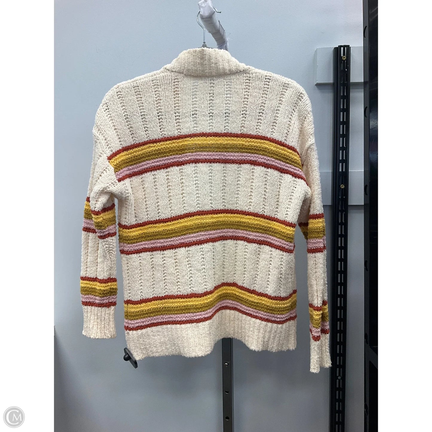 Sweater Cardigan By Madewell In Cream, Size: S