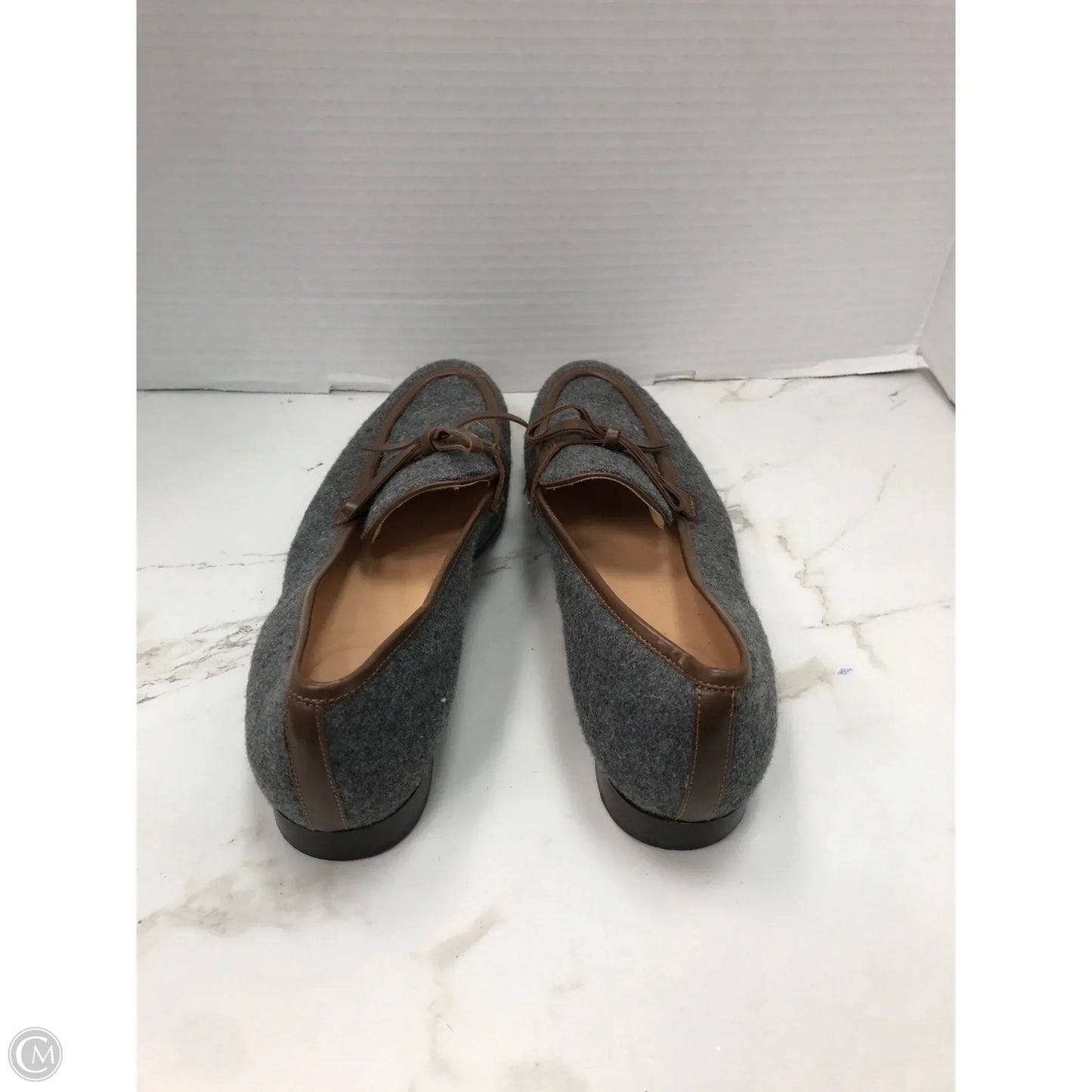 Shoes Flats By J. Crew In Grey, Size: 7.5