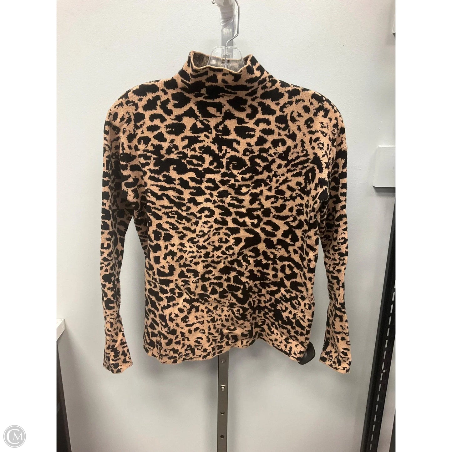 Sweater By Tahari In Animal Print, Size: Xs