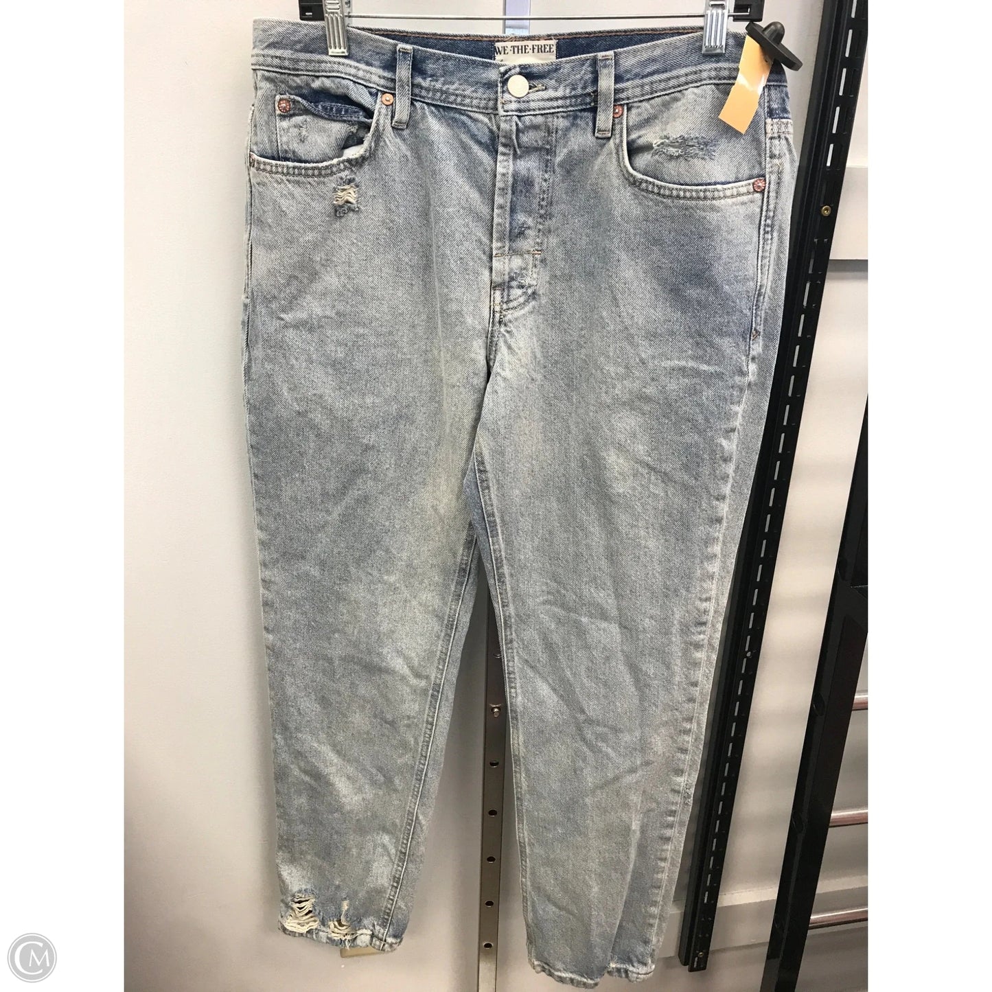 Jeans Skinny By We The Free In Blue, Size: 8