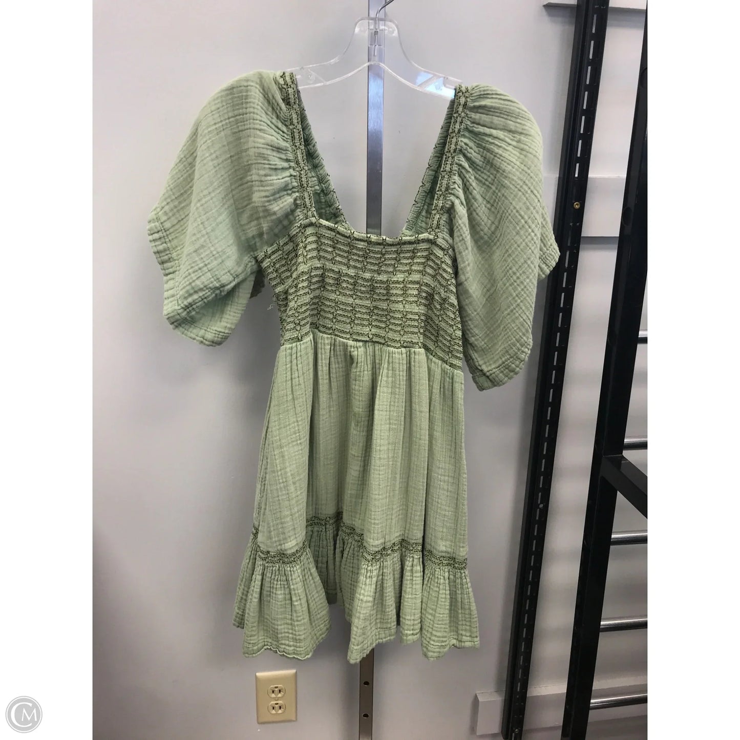 Dress Casual Short By Free People In Green, Size: Xs