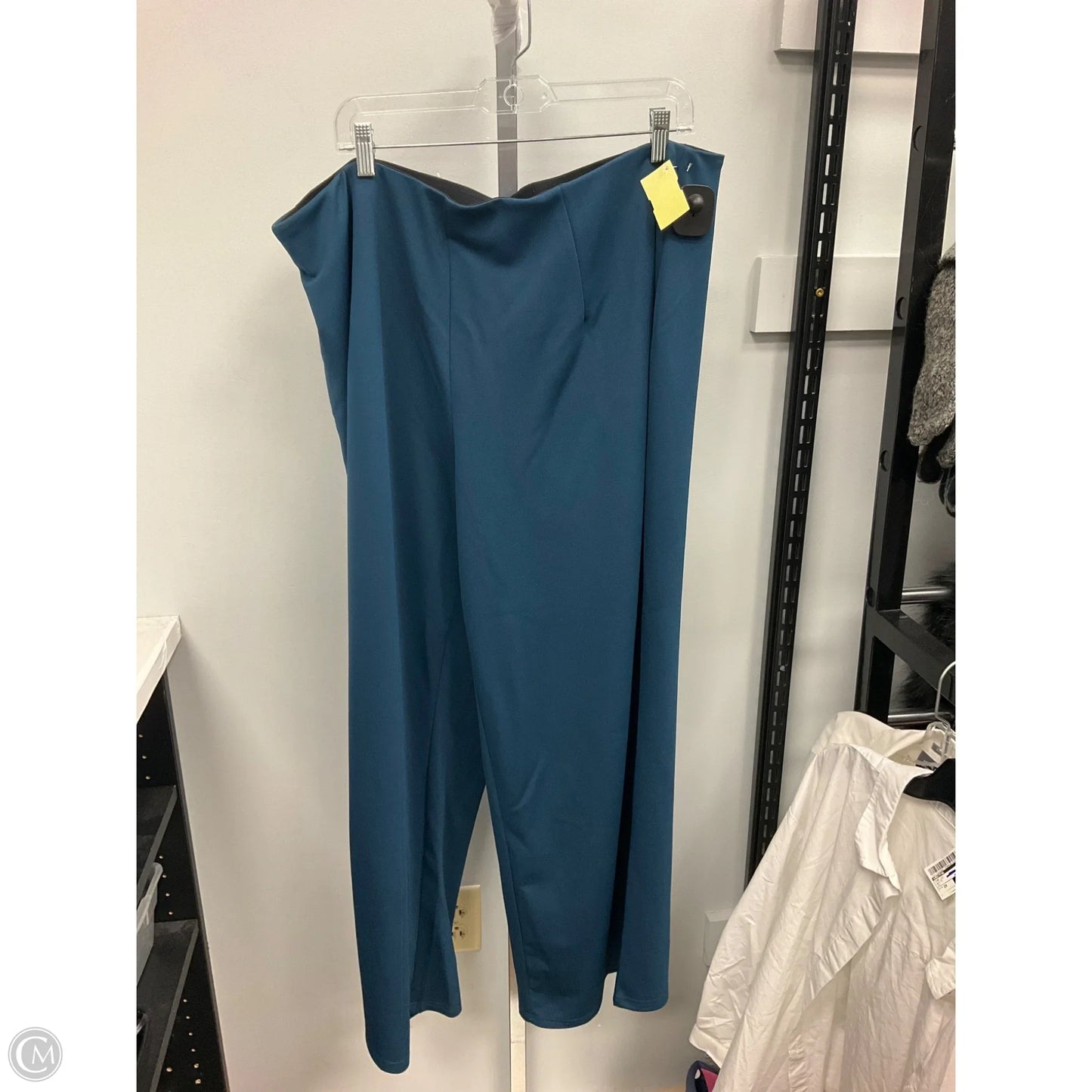 Pants Wide Leg By Bloomchic In Blue, Size: 22