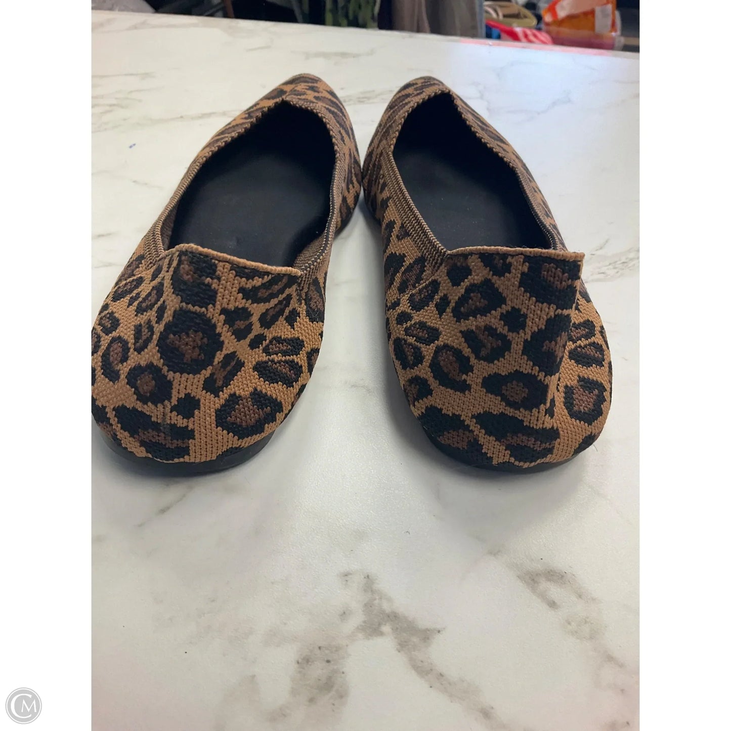 Shoes Flats By Mia In Animal Print, Size: 8.5