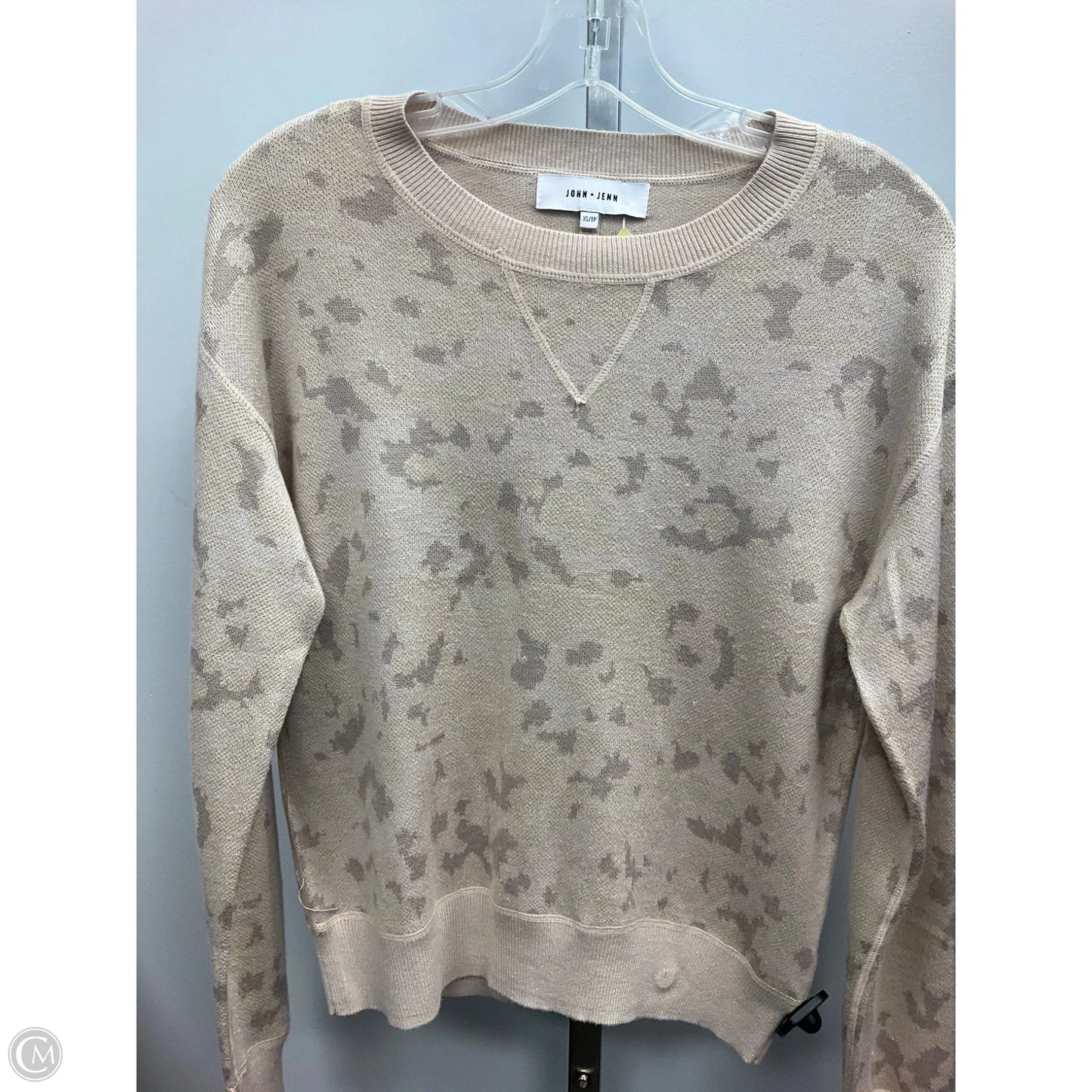 Sweater By John + Jenn In Animal Print, Size: Xs