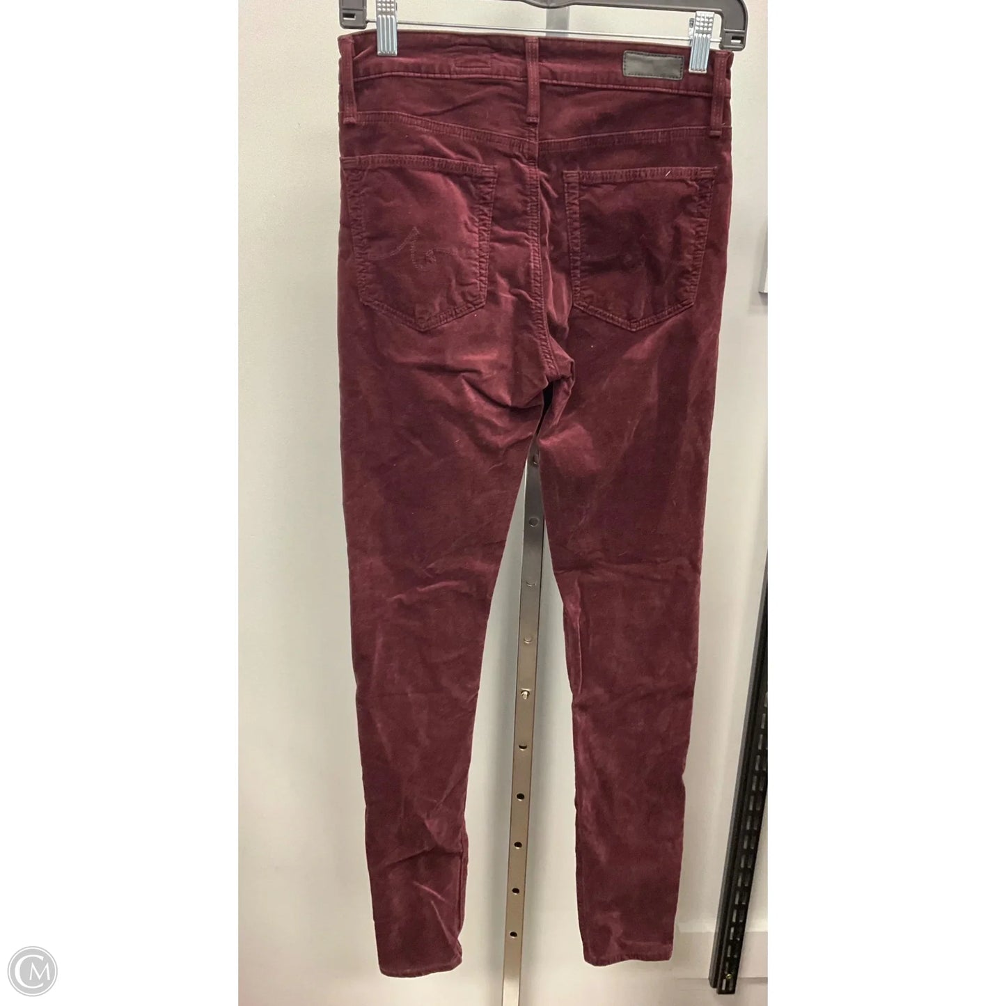 Pants Other By Adriano Goldschmied In Maroon, Size: 2