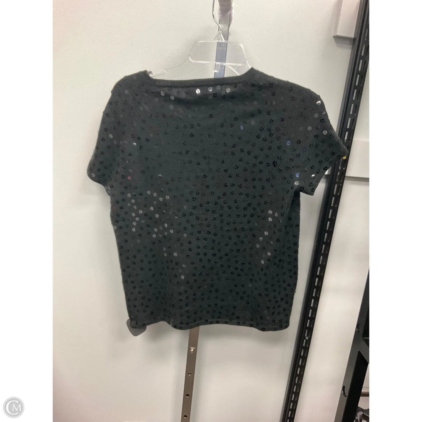 Top Short Sleeve By Context In Black, Size: Mp