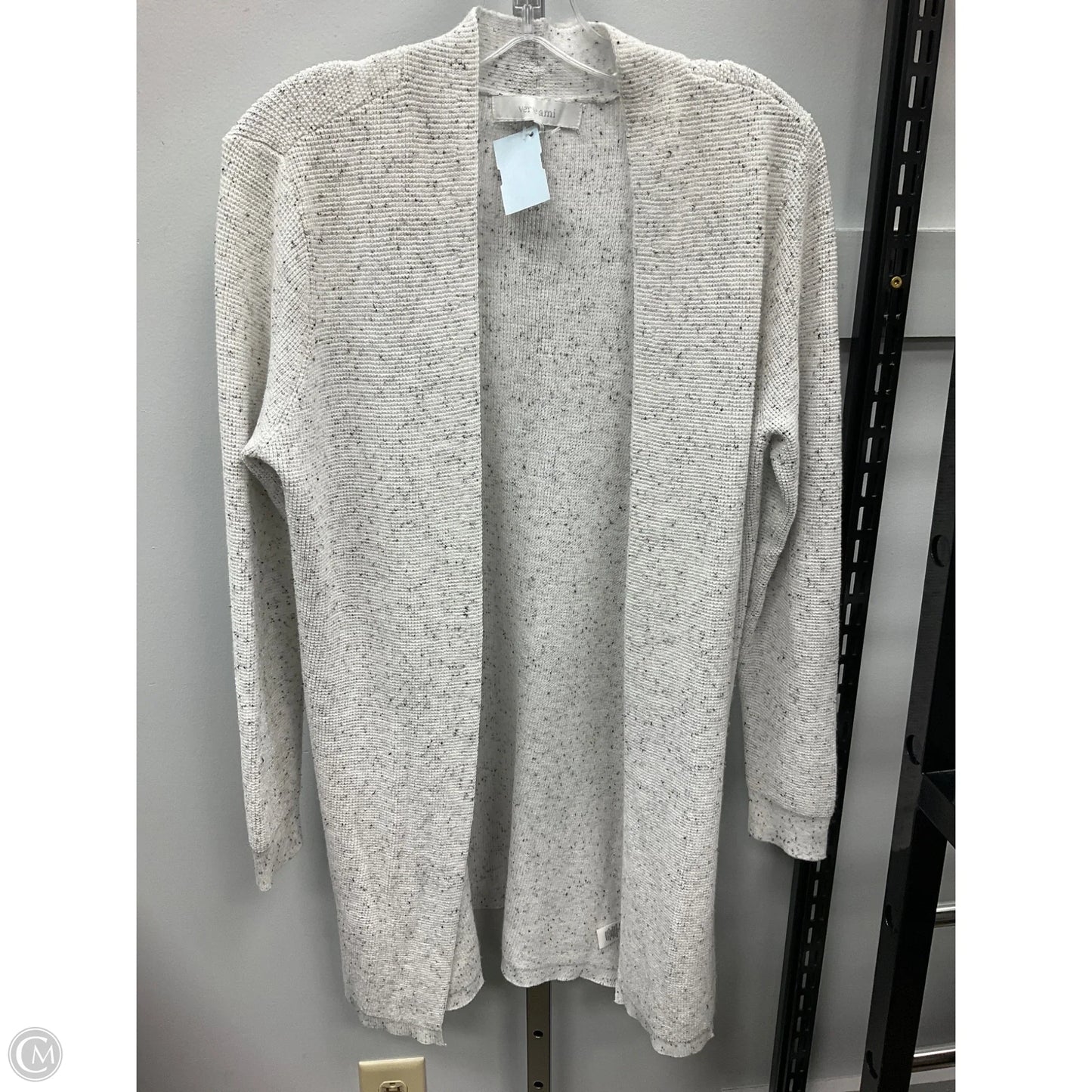 Cardigan By Verve Ami In Cream & Grey, Size: S