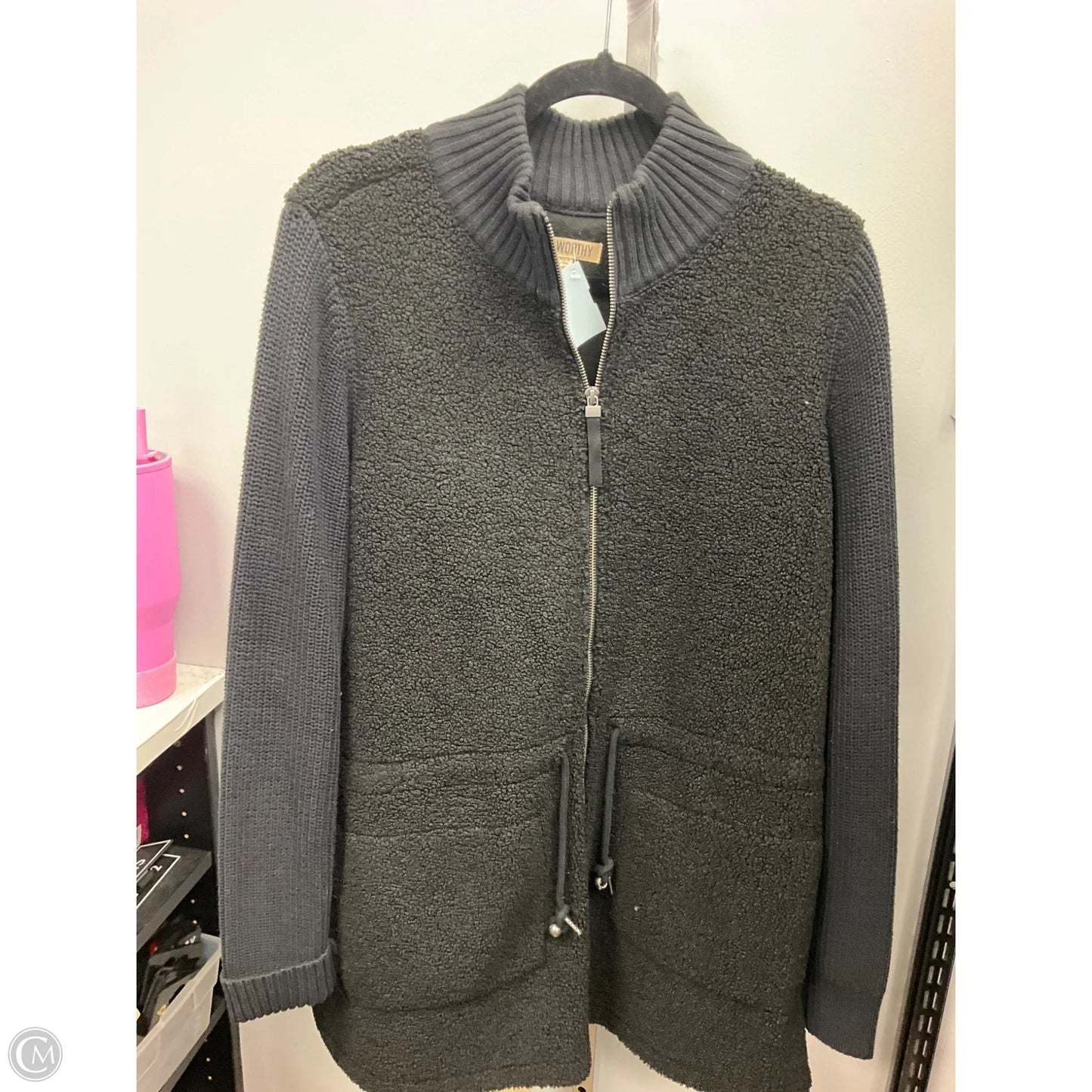 Jacket Other By Clothes Mentor In Black, Size: 1x