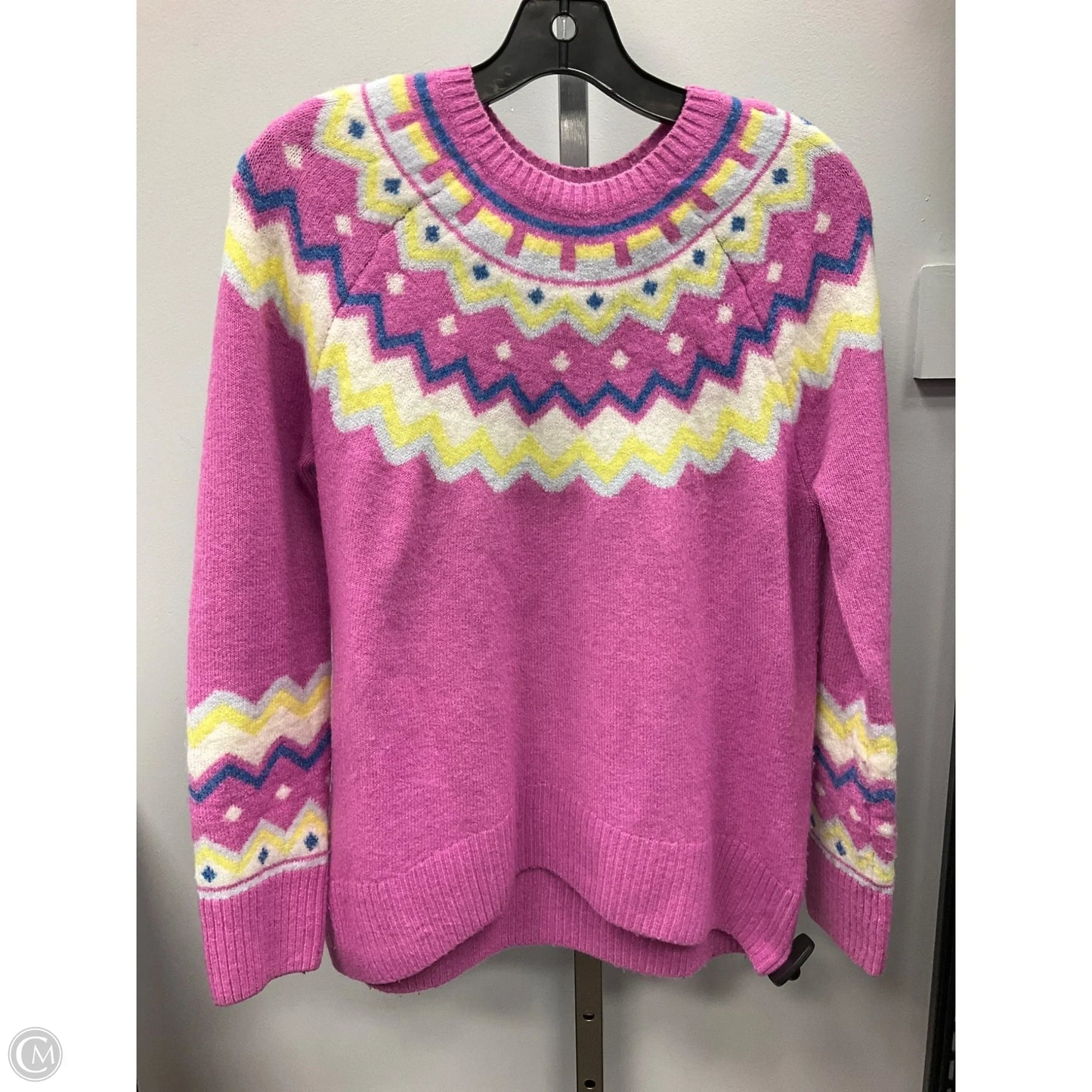 Sweater By Vince Camuto In Pink, Size: Xs