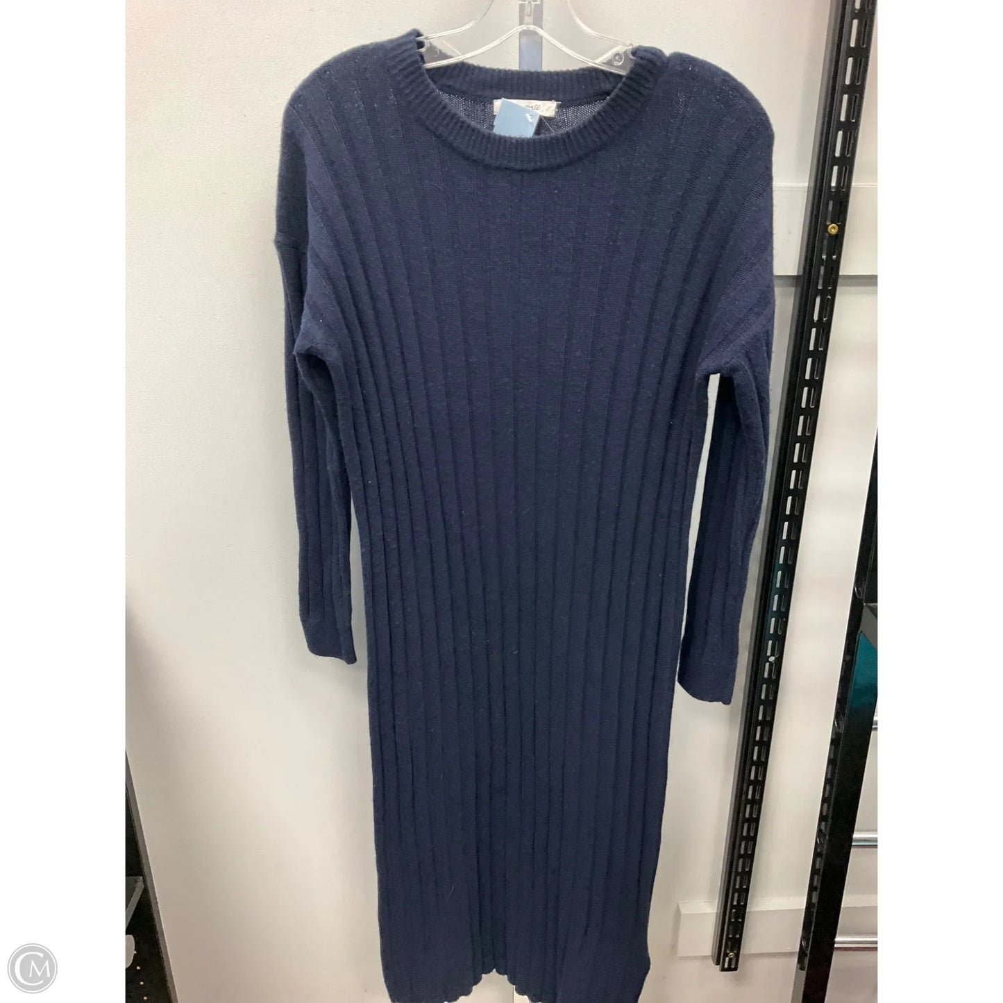 Dress Sweater By Madewell In Navy, Size: Xs