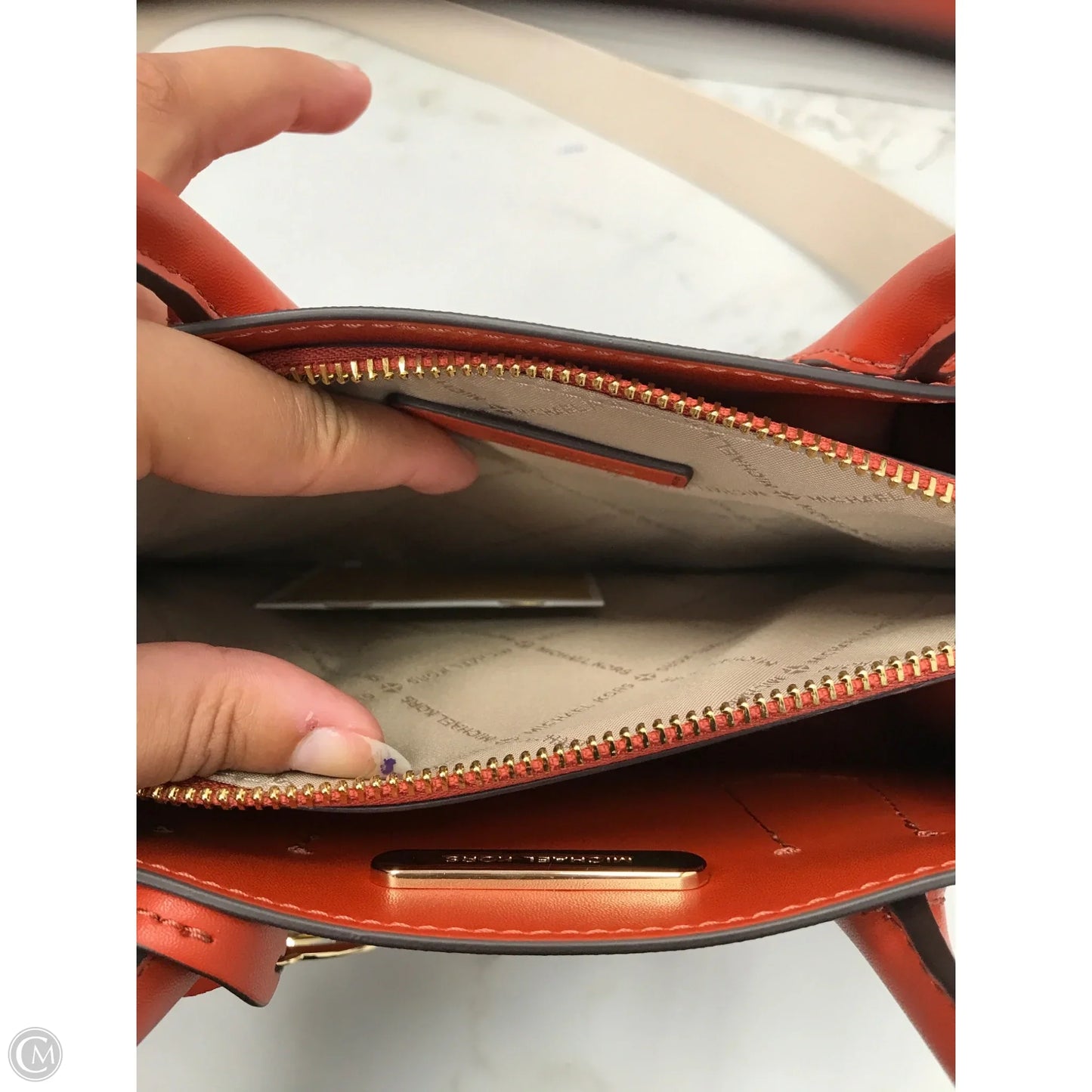 Handbag Designer By Michael Kors, Size: Small