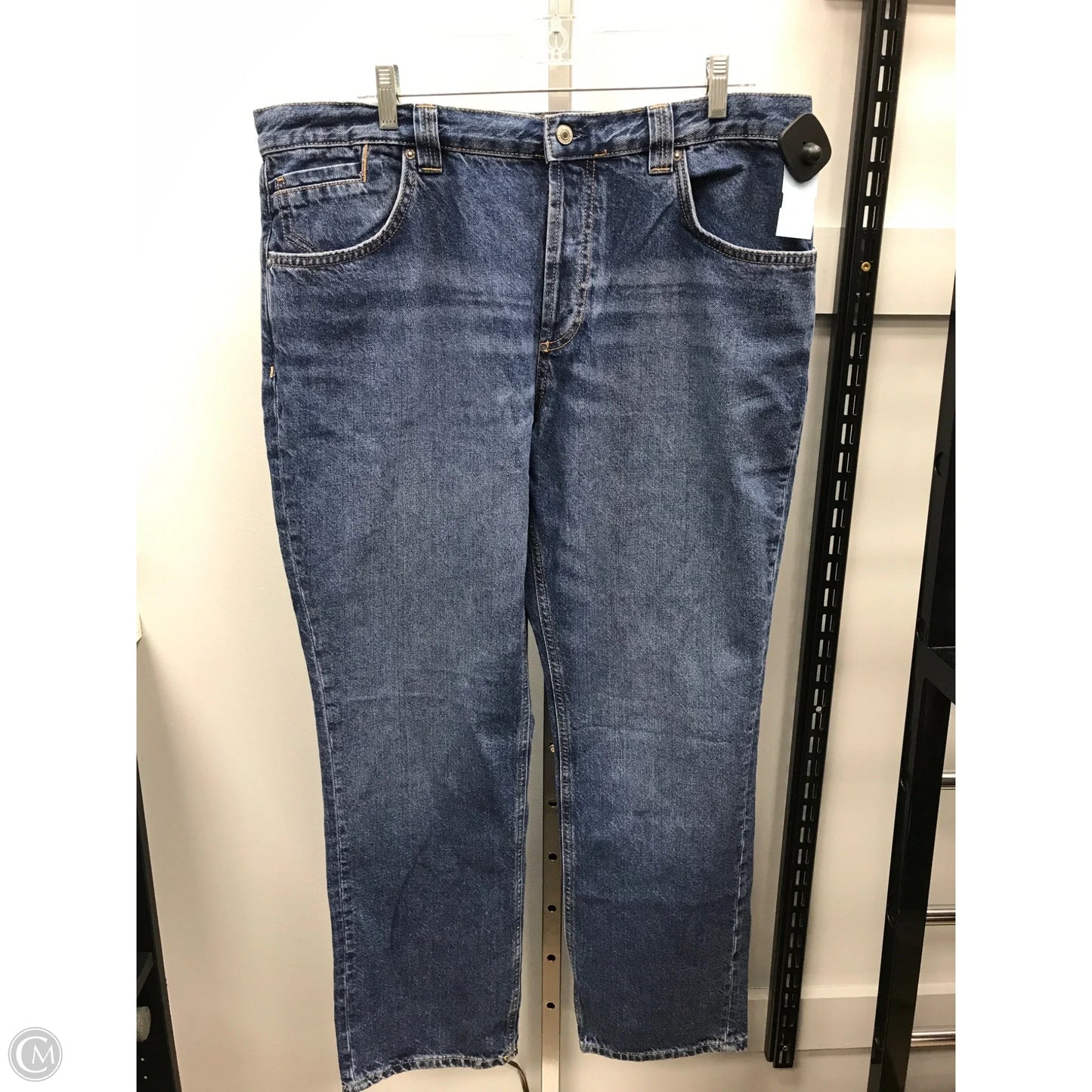 Jeans Straight By We The Free In Blue Denim, Size: 16