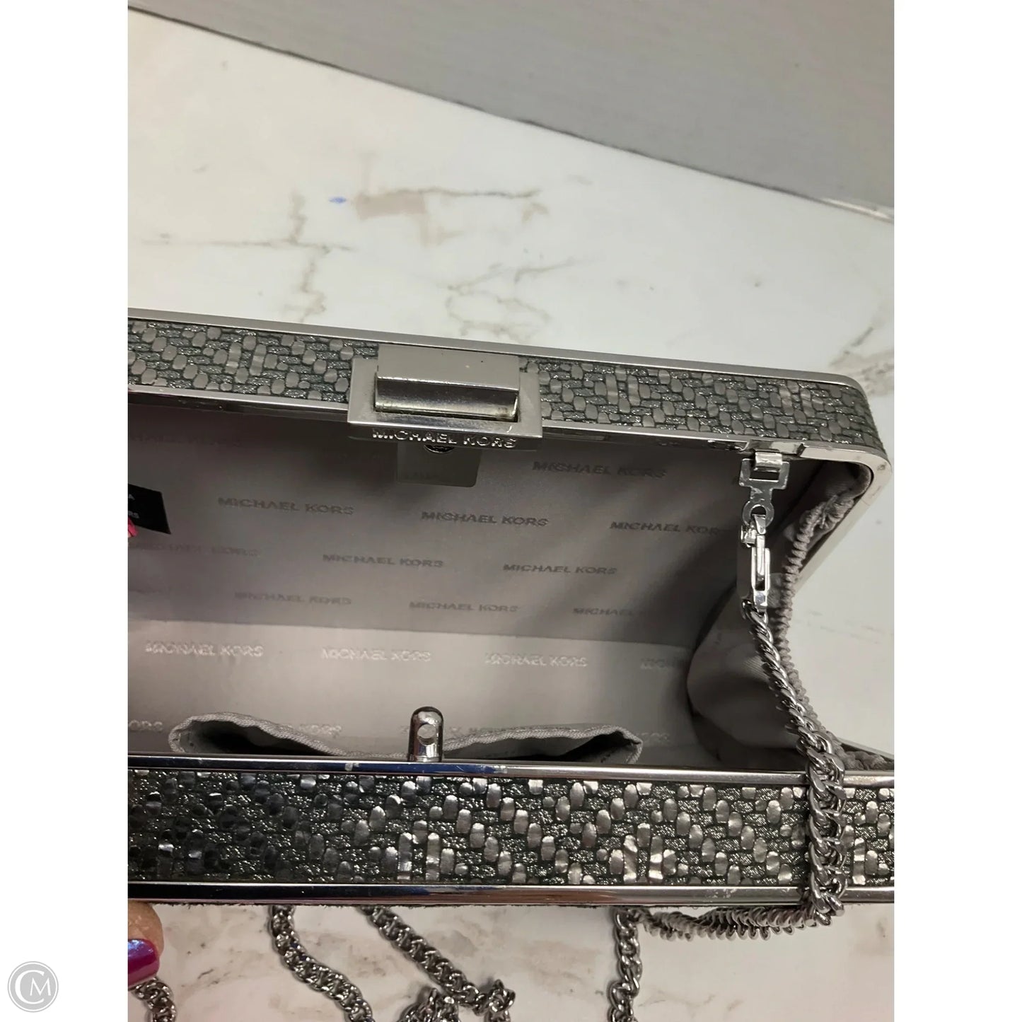 Clutch Designer By Michael Kors, Size: Medium