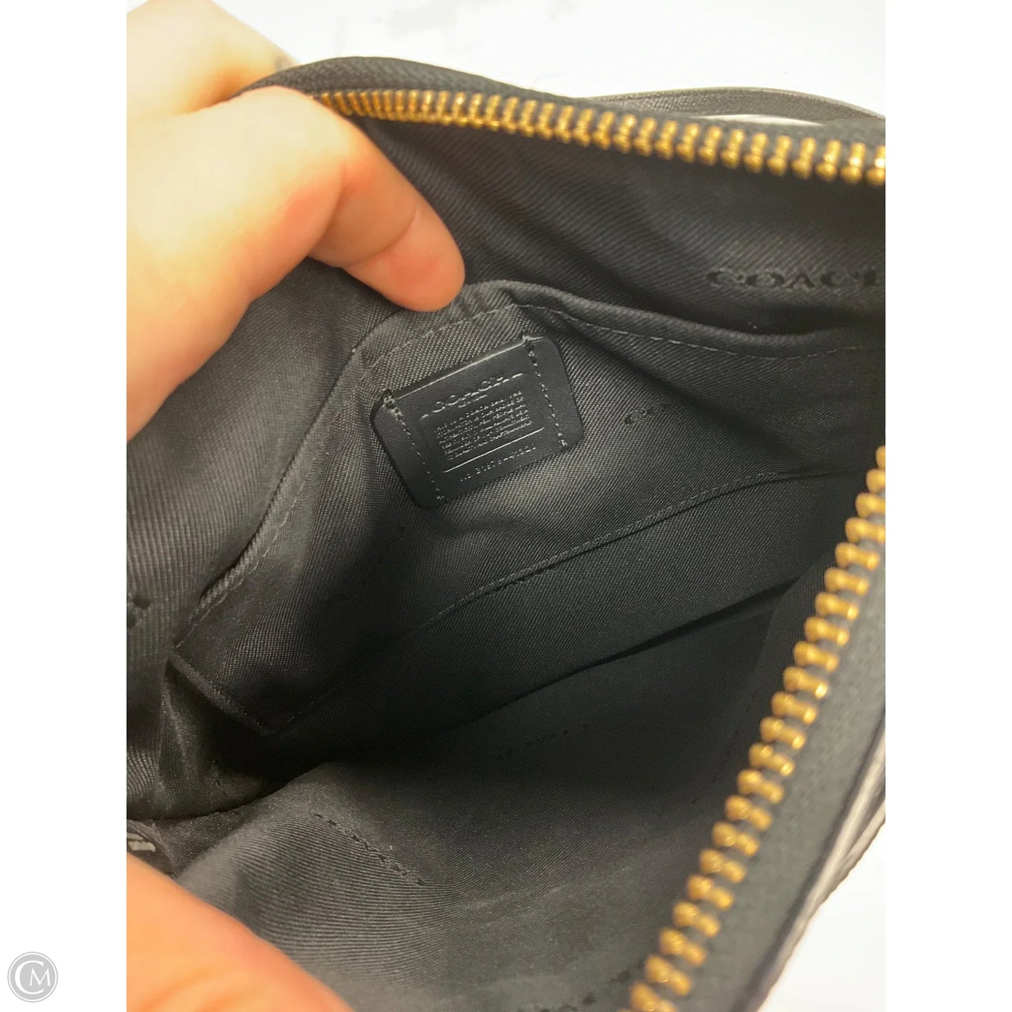 Crossbody Designer By Coach, Size: Medium