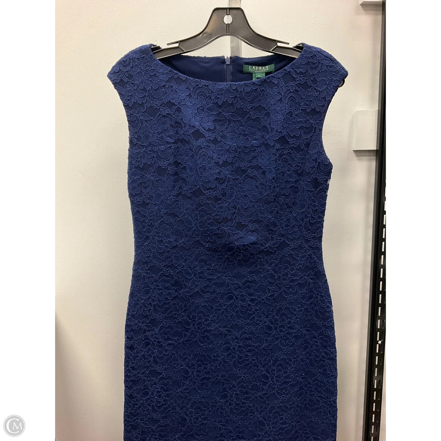 Dress Party Short By Lauren By Ralph Lauren In Blue, Size: 4