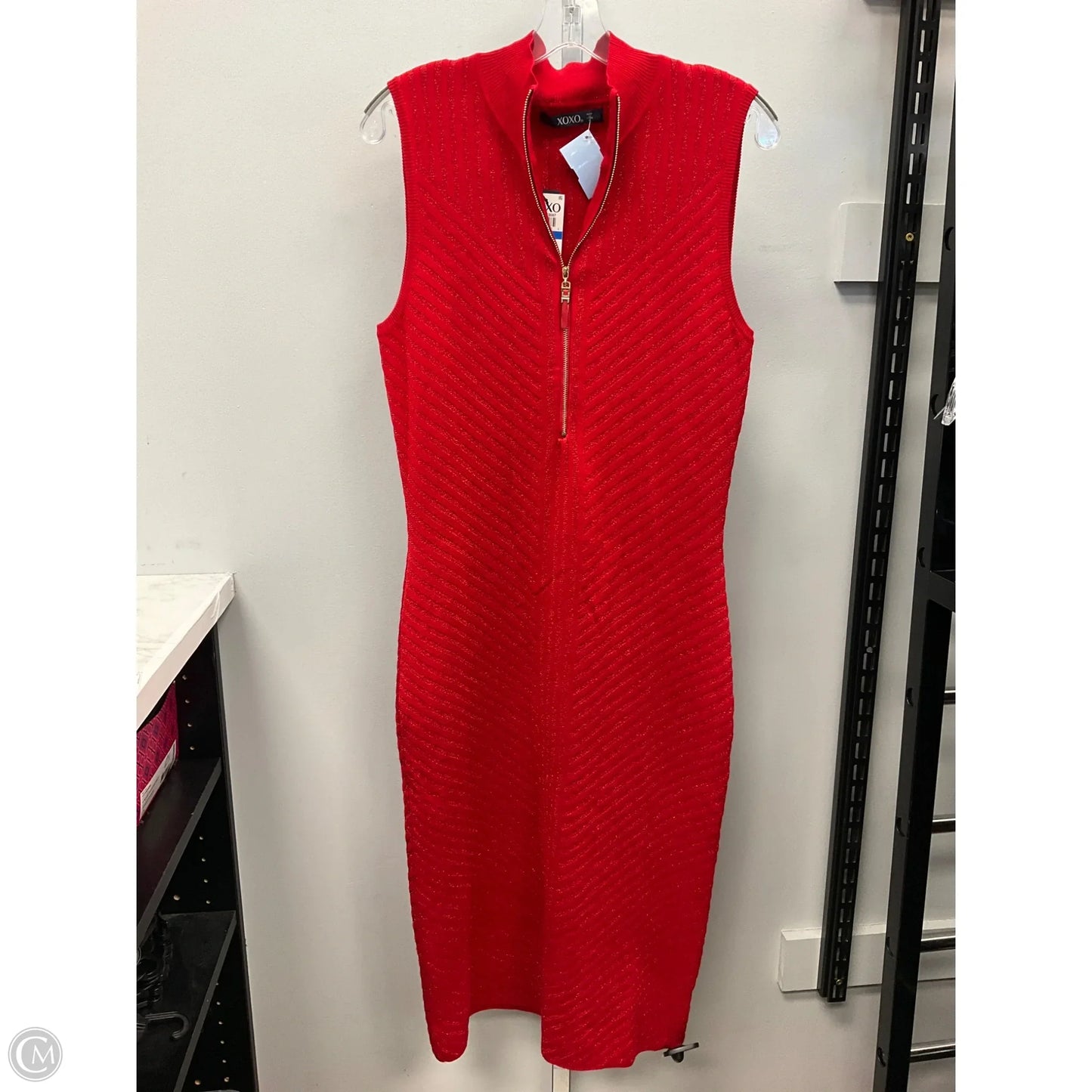 Dress Party Long By Xoxo In Red, Size: Xl