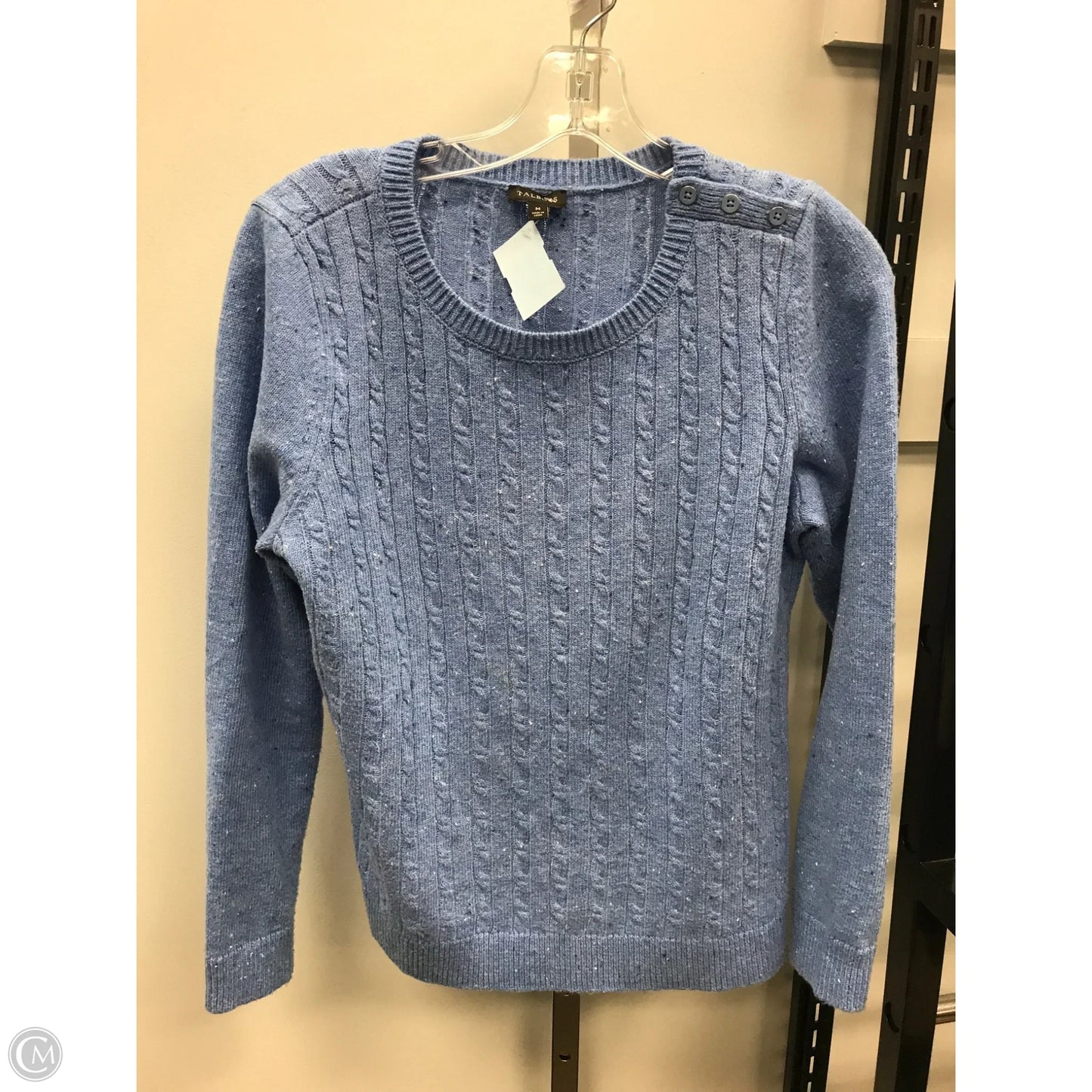 Sweater By Talbots In Blue, Size: M